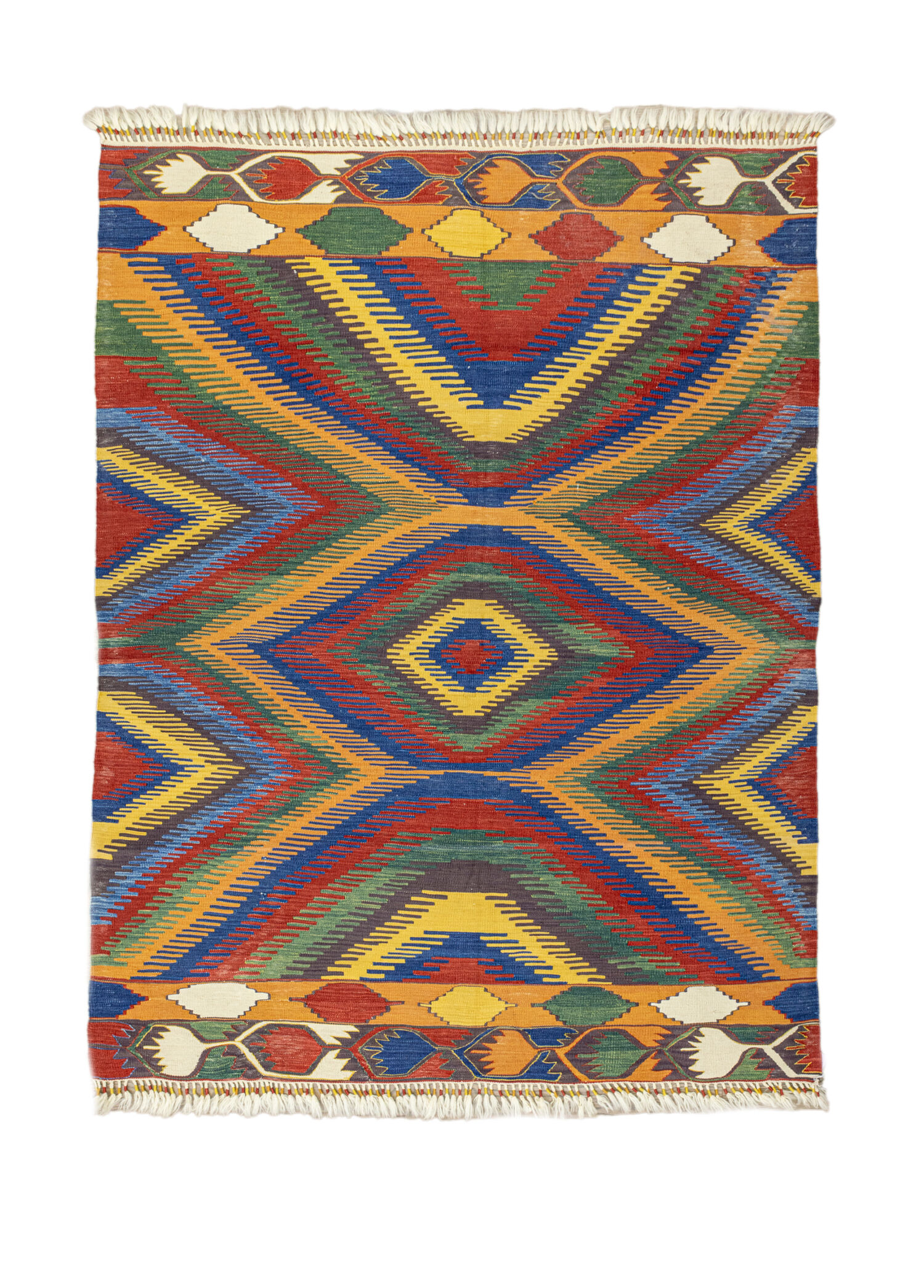 Judos Geometrik Tasarımlı Kilim 130x177 cm