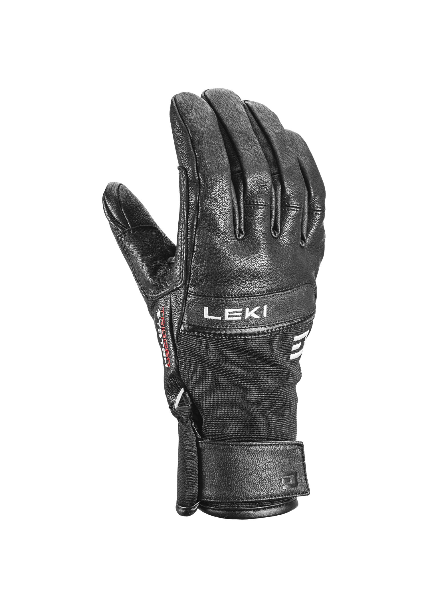 HS Lightning 3D Siyah Beyaz Unisex Kayak Eldiveni