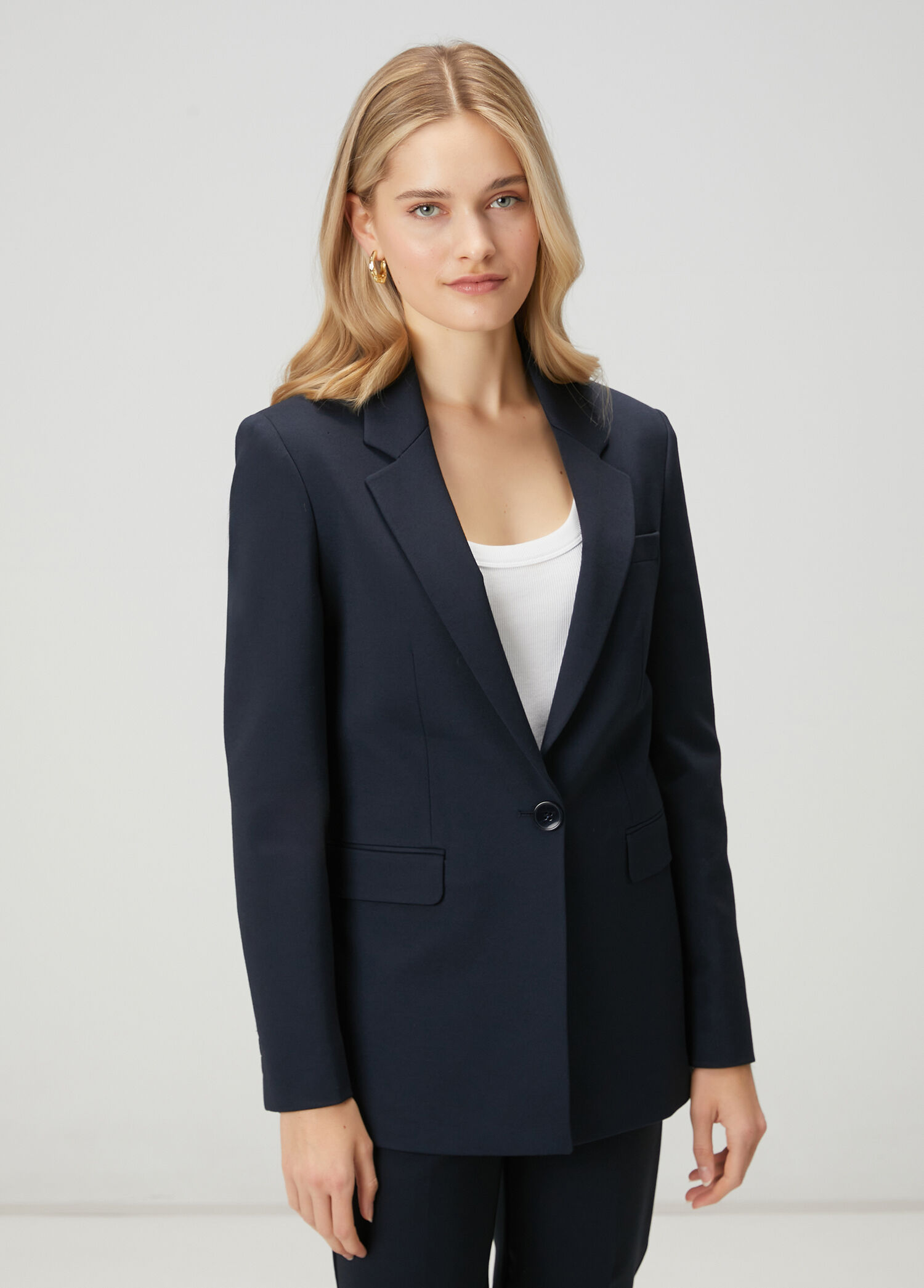 Lacivert Blazer