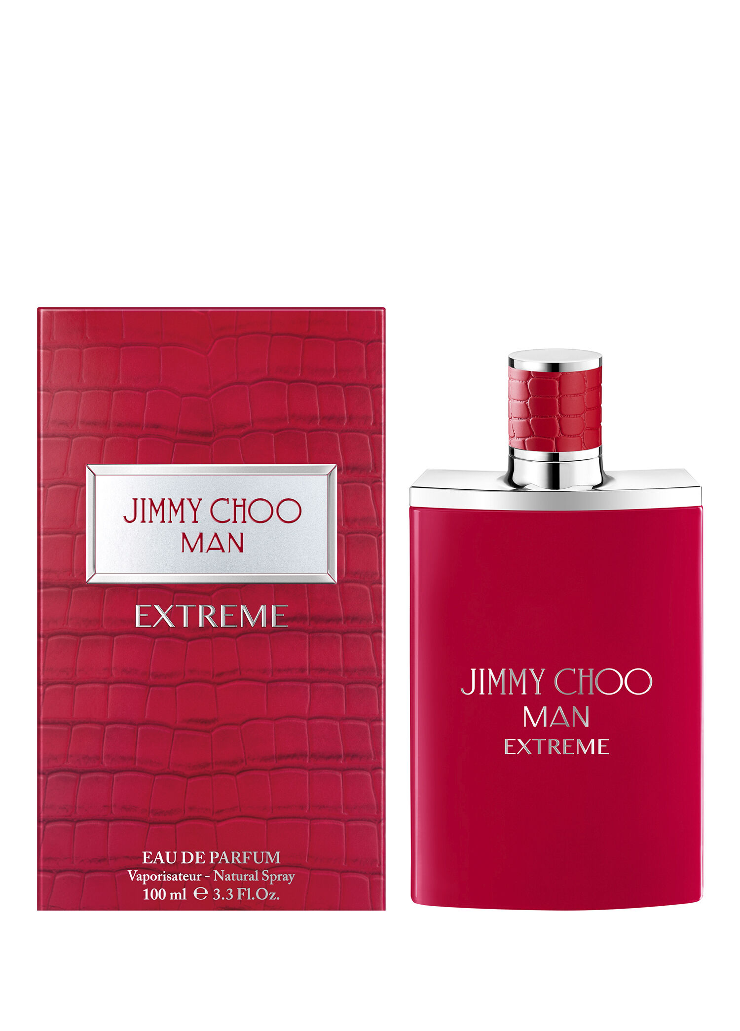 JIMMY CHOO MAN EXTREME 100ml 香水 Jimmy Choo - Man Extreme EDP 100 ml Erkek Parfüm - Kırmızı