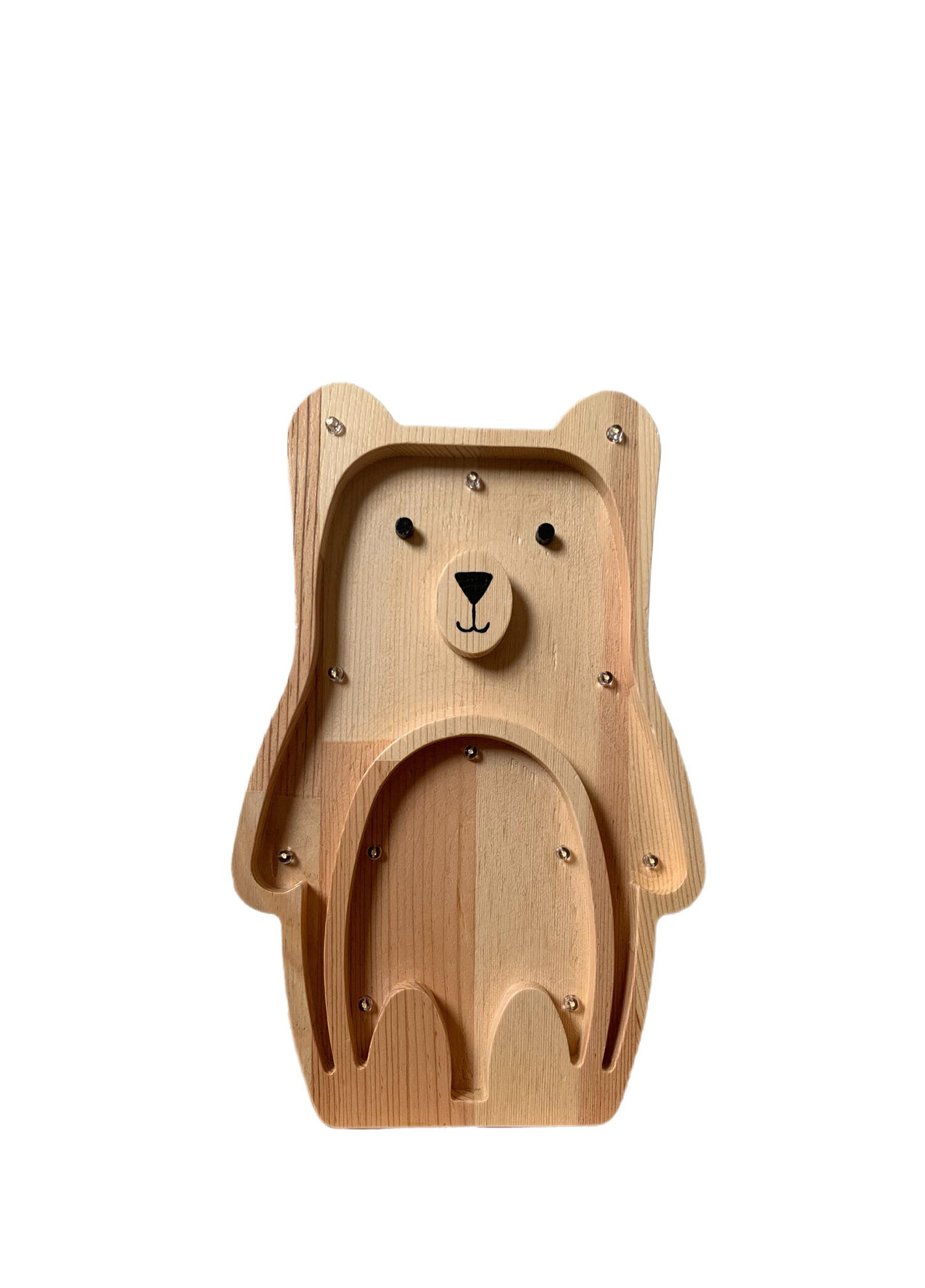 Mini Teddy Çocuk Odası Ahşap Aydınlatma