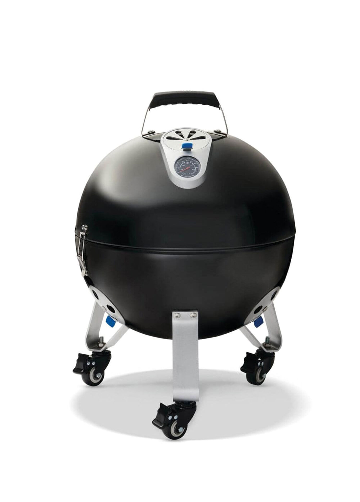 Apollo 5in1 22 Smoker Siyah Çelik Kömürlü Barbekü