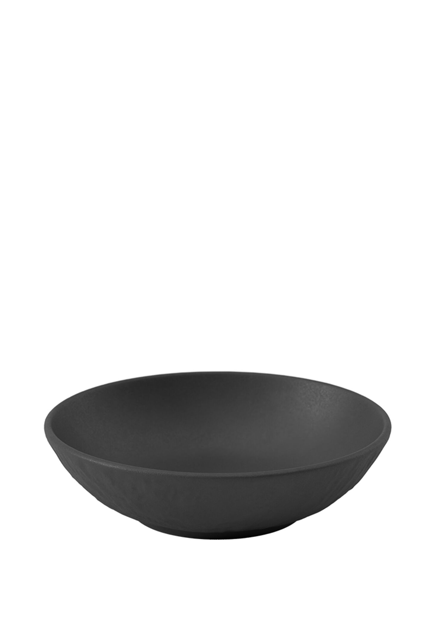 Manufacture Rock Siyah Porselen Sığ Kase 13 cm