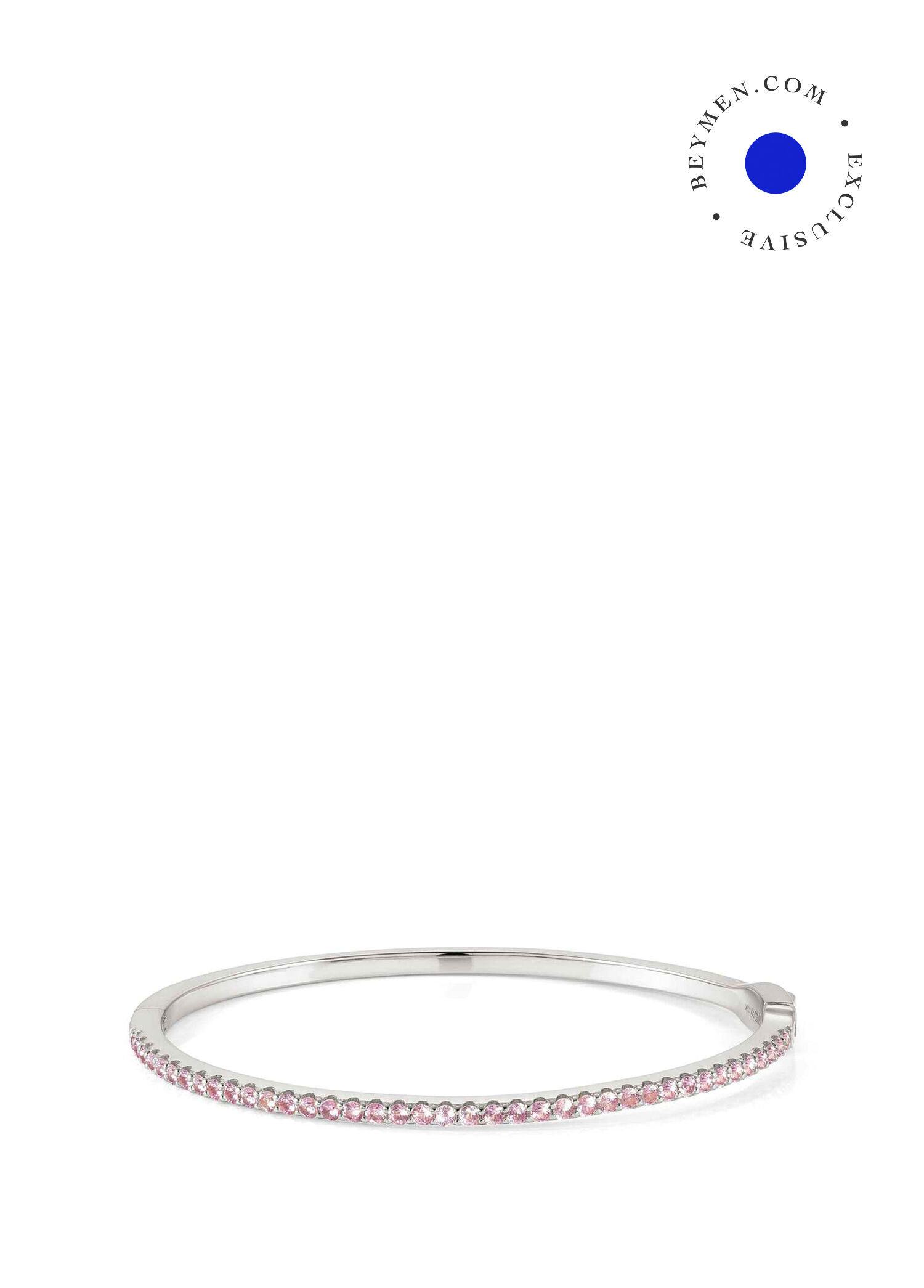 Lovelight Pembe Yüzgeç 925 Ayar Gümüş Unisex Çelik Bileklik