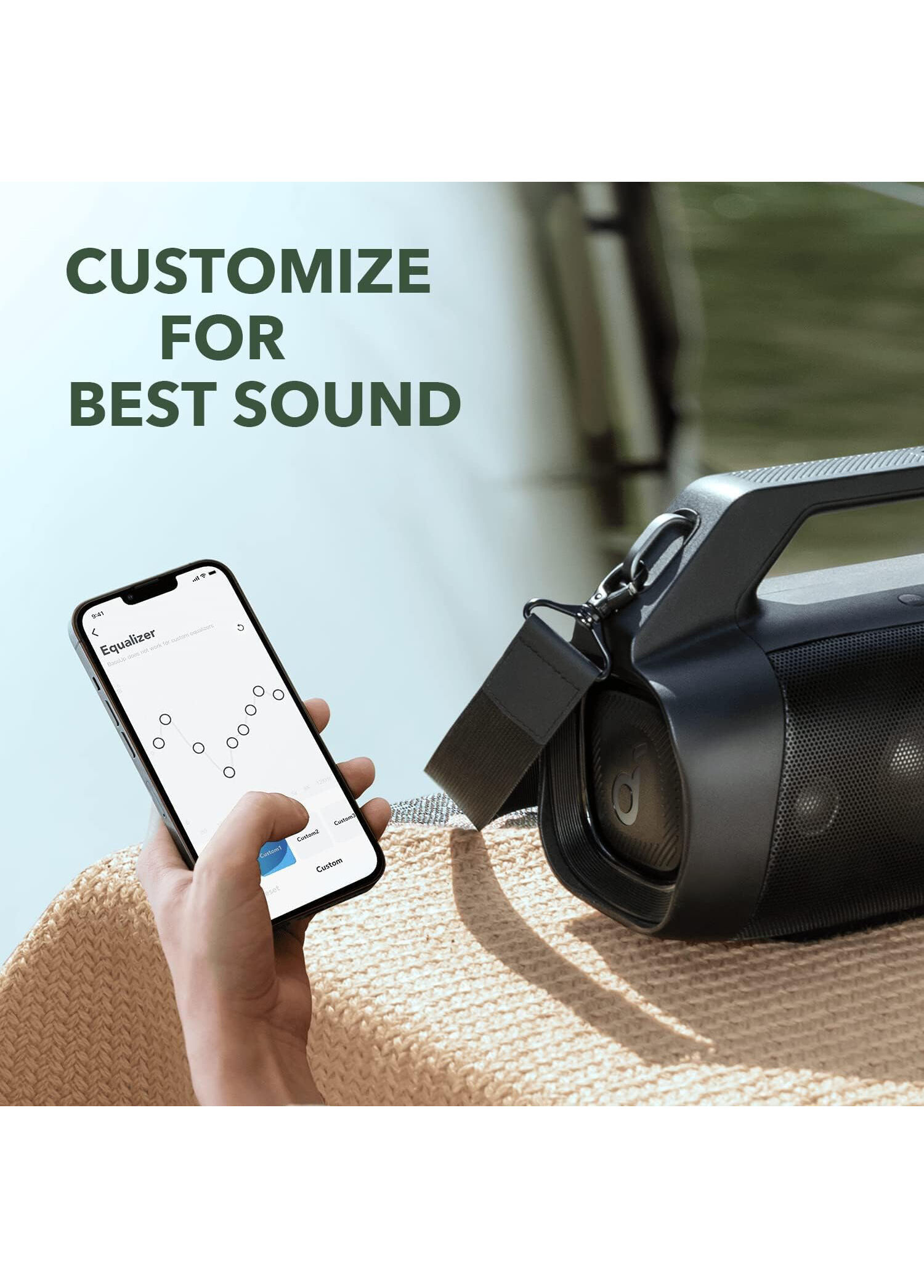 Anker - Soundcore Motion Boom Plus Siyah Hoparlör - Siyah