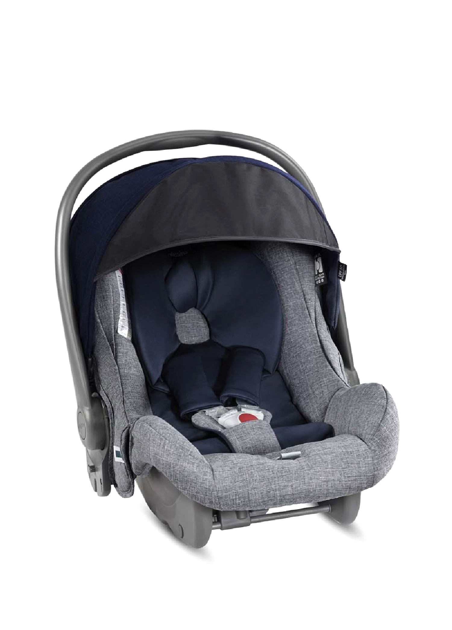 Huggy İsofix'li 0-13 Kg Antigua Blue Bebek Ana Kucağı ve Oto Koltuğu