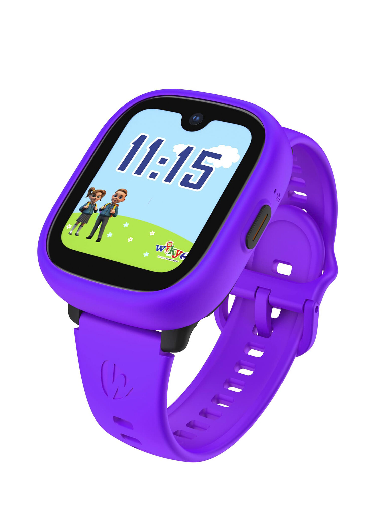 5 Plus Mor Görüntülü Arama Unisex Çocuk Akıllı Saat