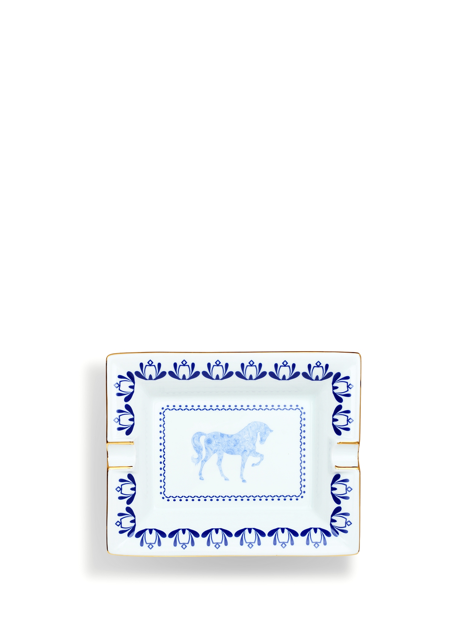 Horse Luck Collection Blue 20 cm Kül Tablası