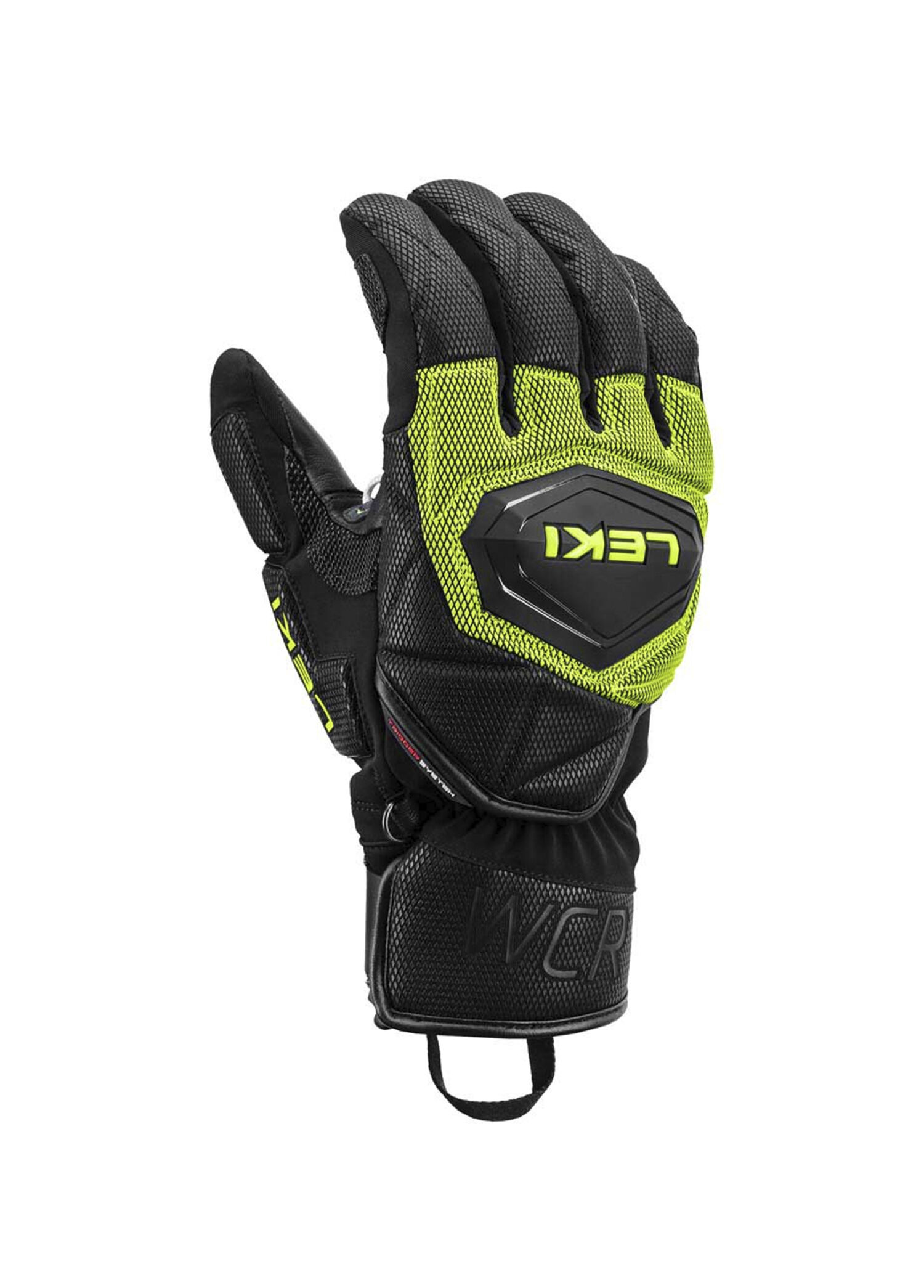 HS WCR Coach 3D Junior Siyah Sarı Unisex Çocuk Kayak Eldiveni