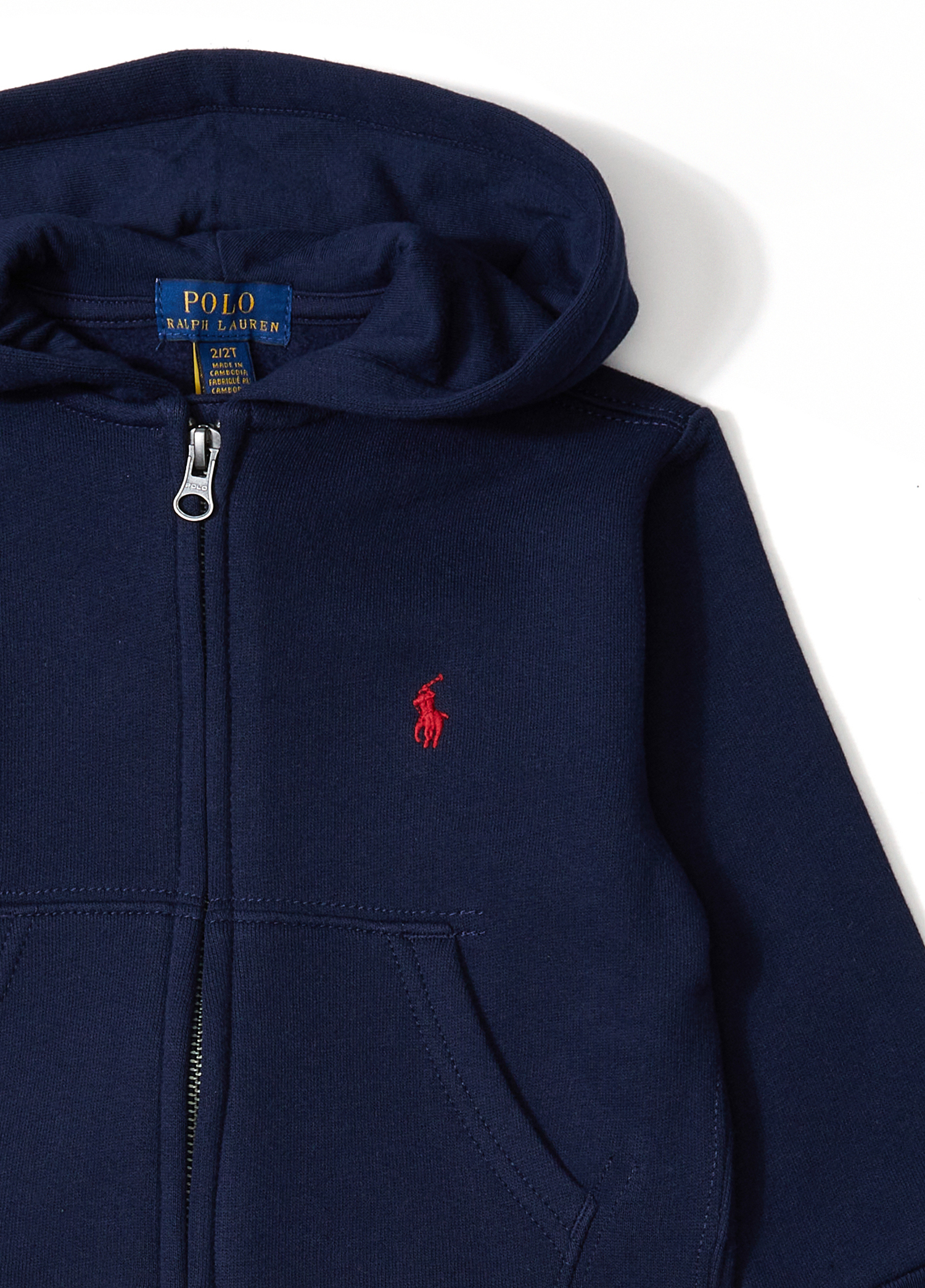 Navy Blue Hooded Boys Sweatshirt