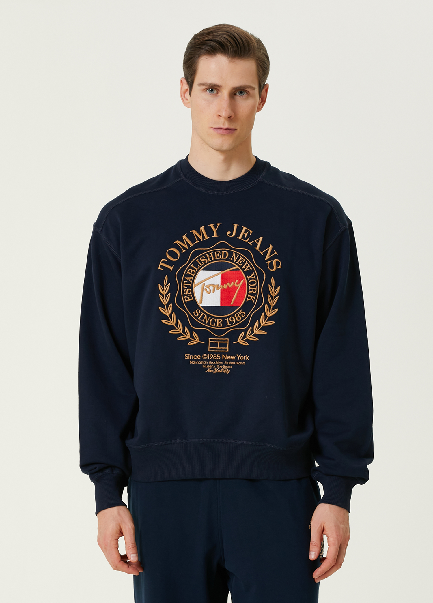 Mavi Logo Nakışlı Sweatshirt