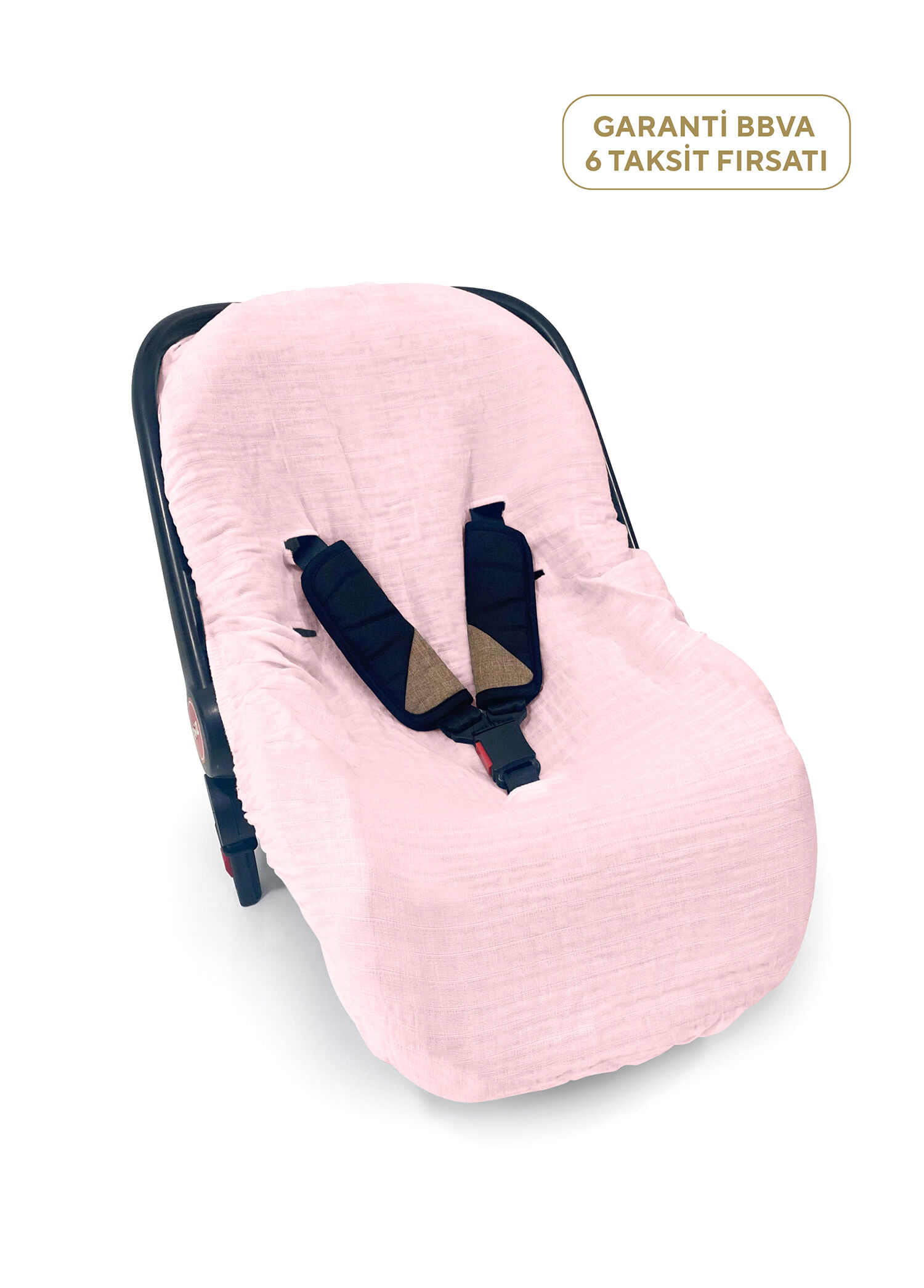 Innocent Pink %100 Pamuk Ana Kucağı Kılıfı