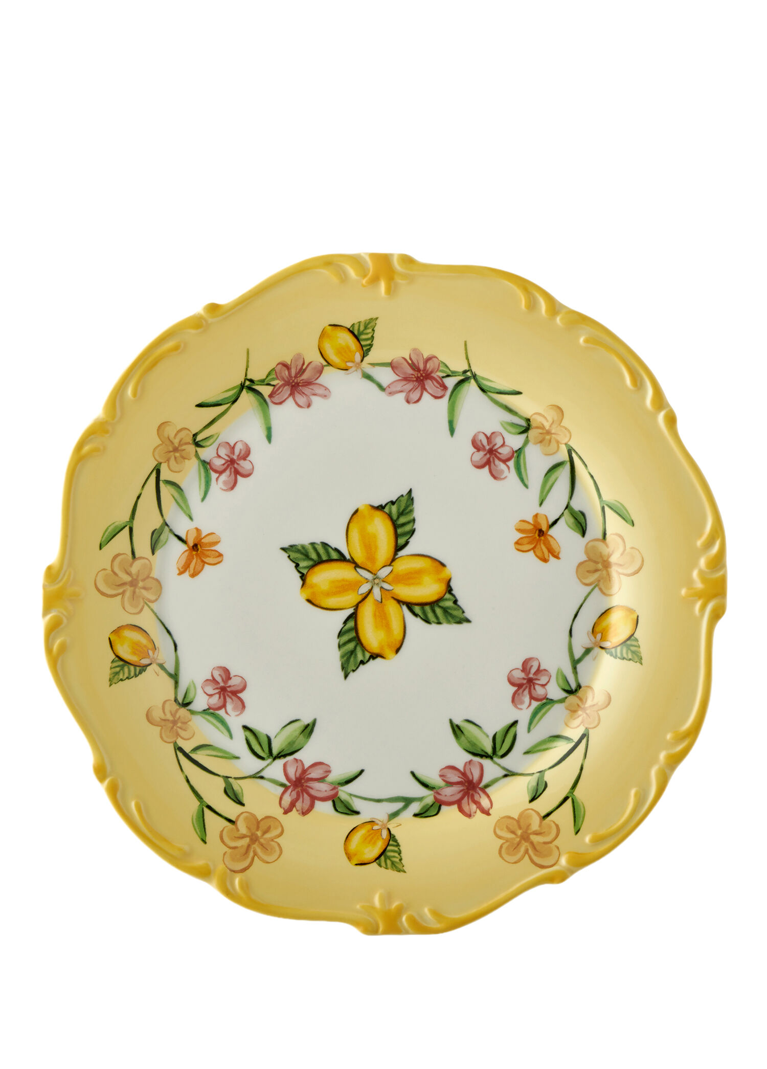 Il Sogno Sarı Porselen Yemek Tabağı 26 cm