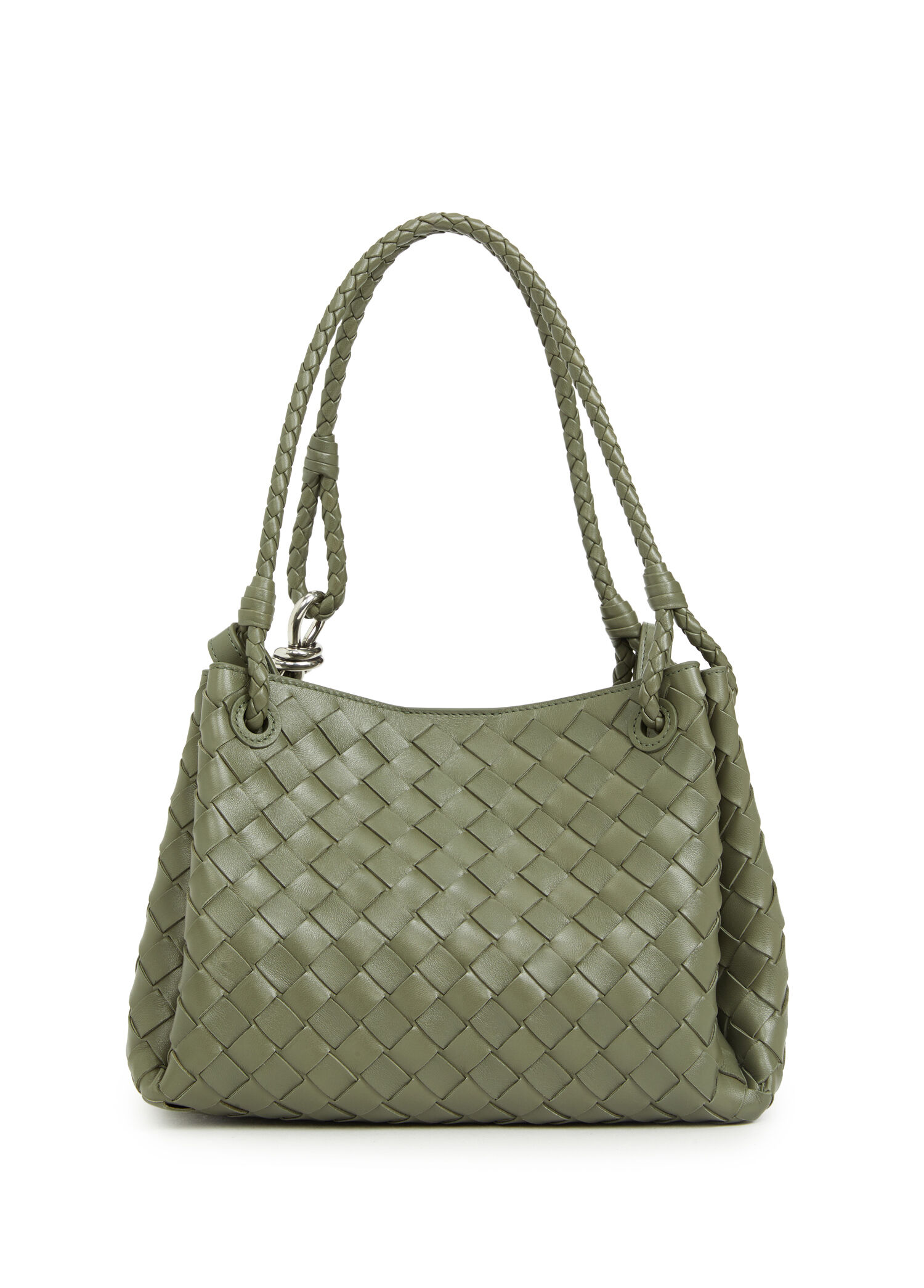 Bottega Veneta Yeşil Kadın Parachute Yeşil Kadın Deri Çanta