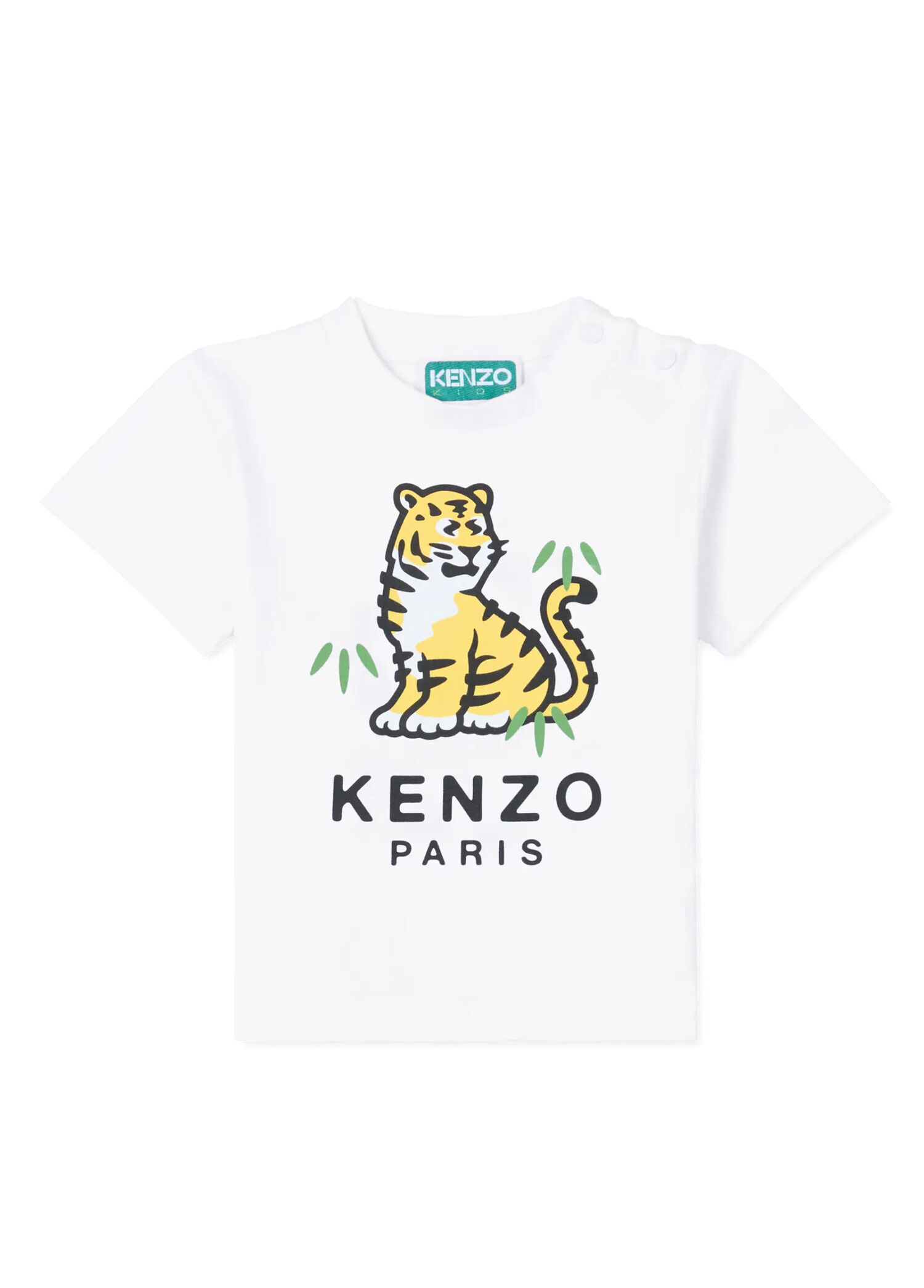 Pembe Logo Baskılı Unisex Çocuk T-shirt