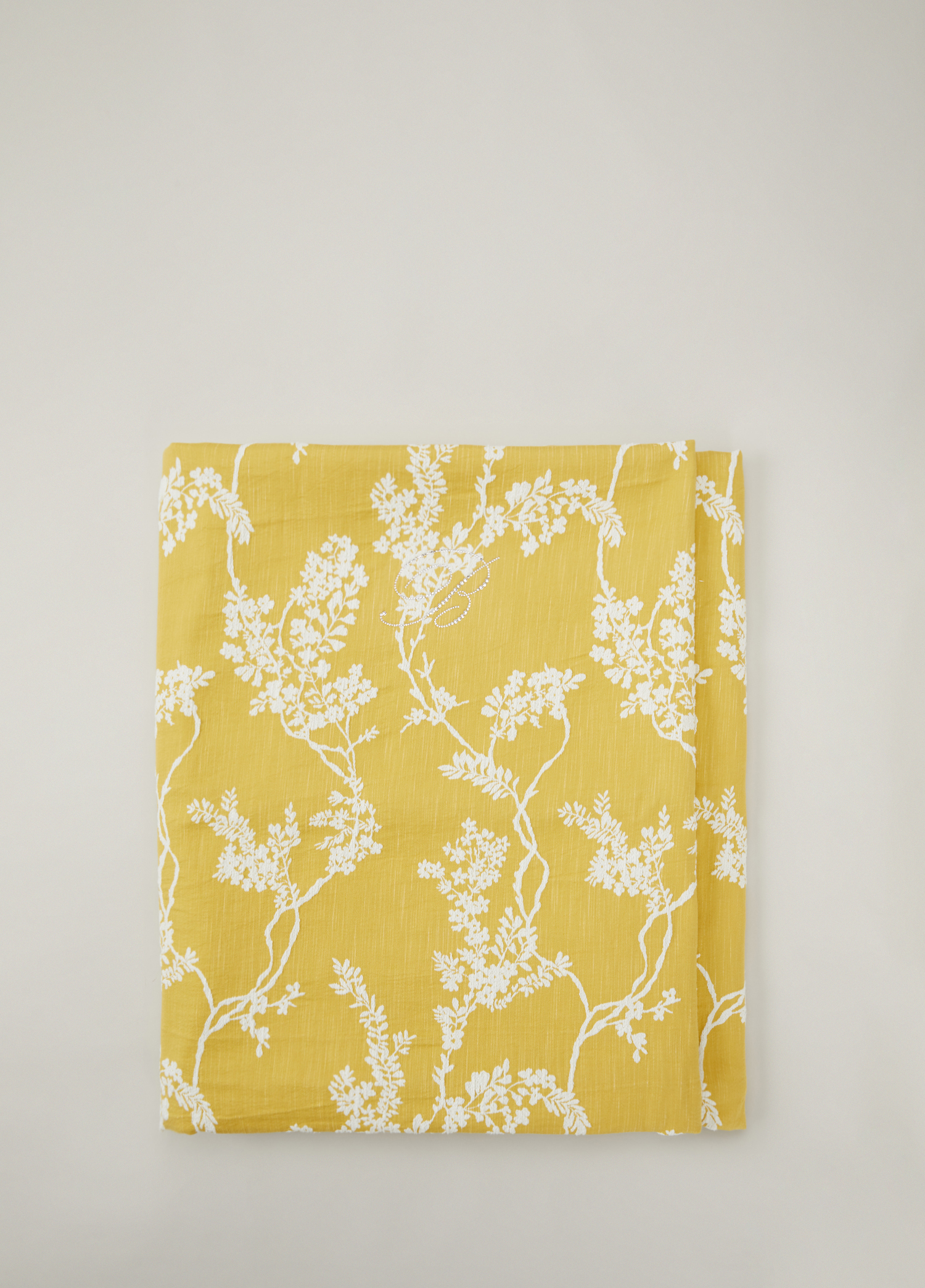 Blumarine Home Estate Sarı Çiçekli Yatak Örtüsü Sarı Blumarine Home Estate Sarı Çiçekli Yatak Örtüsü Sarı