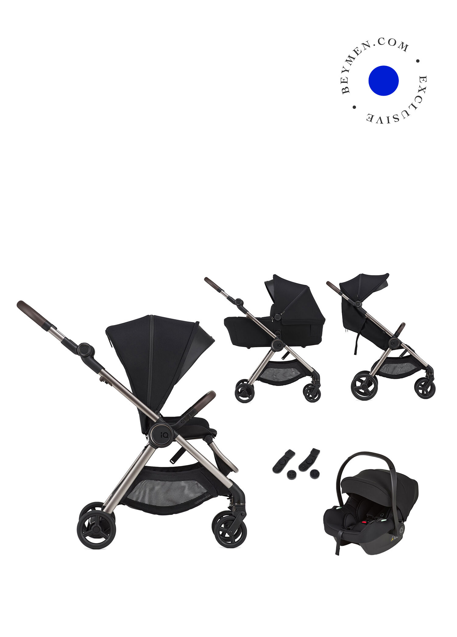 IQ Premium Smoky Seyahat Sistem Bebek Arabası