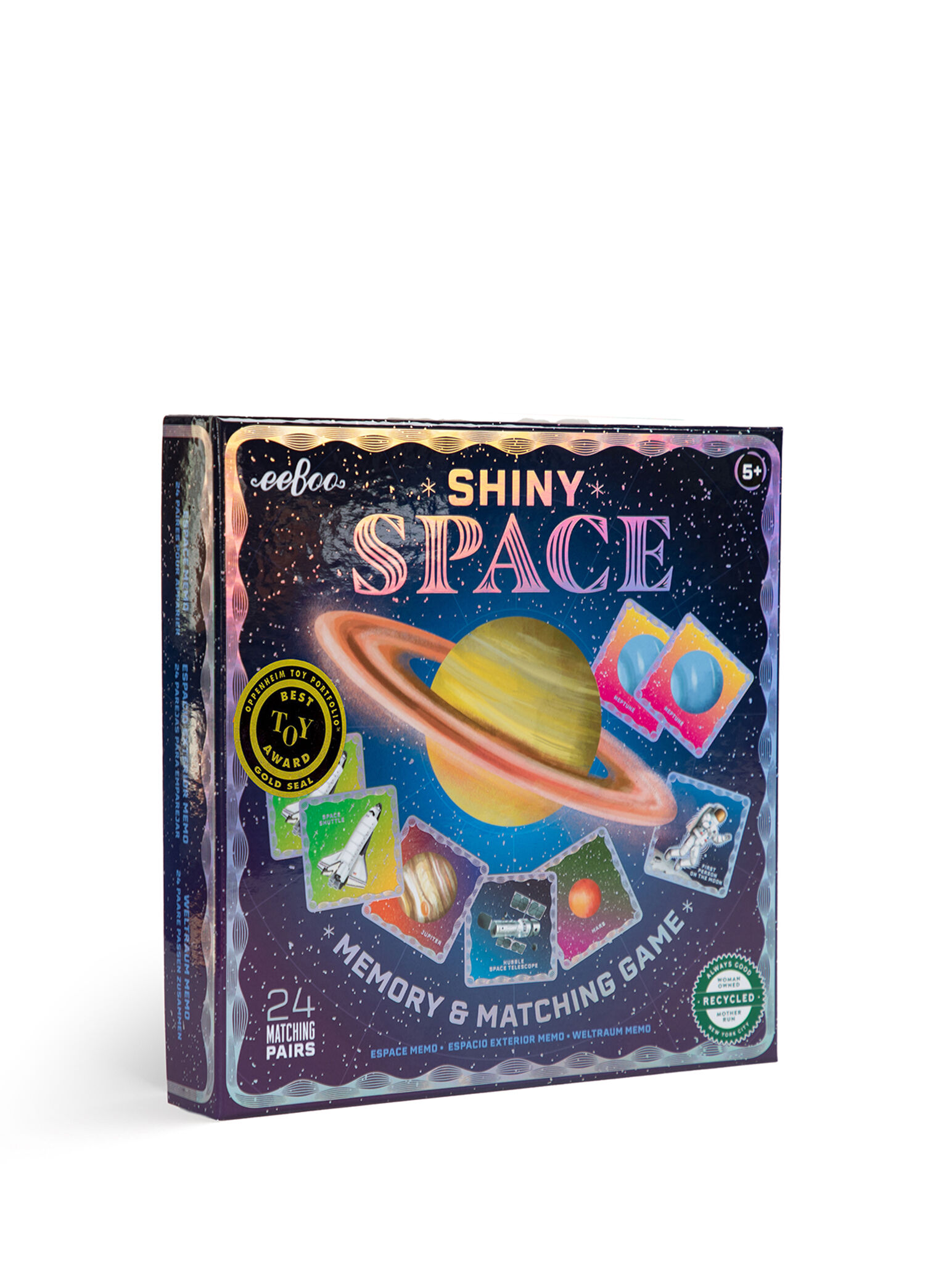 Space Shiny Memory & Matching Oyunu