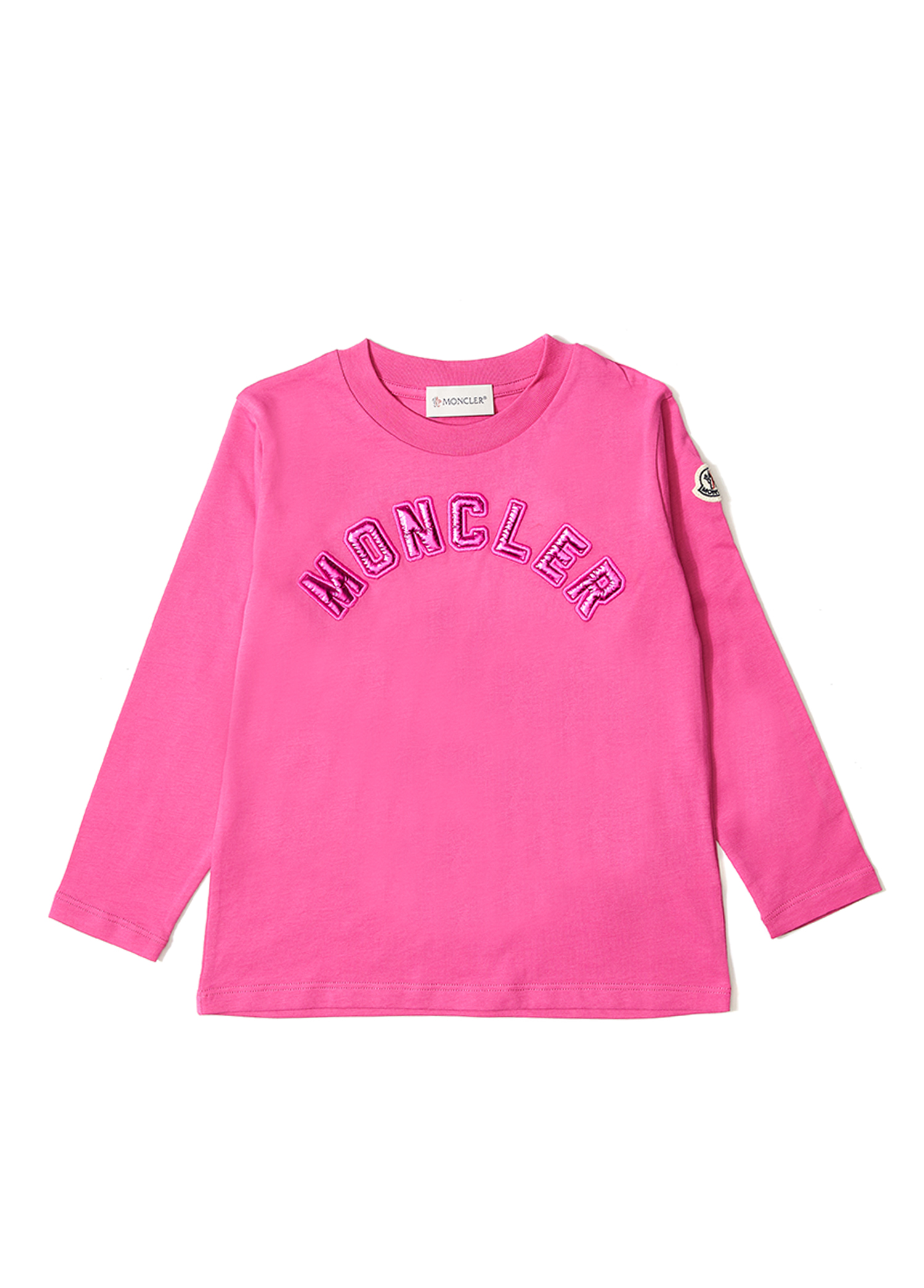 Pembe Logolu Kız Çocuk T-shirt