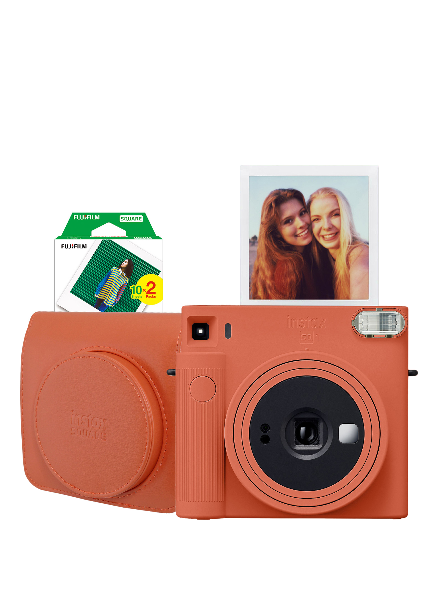 Instax SQ1 Terracotta Turuncu Fotoğraf Makinesi ve Hediye Seti 4