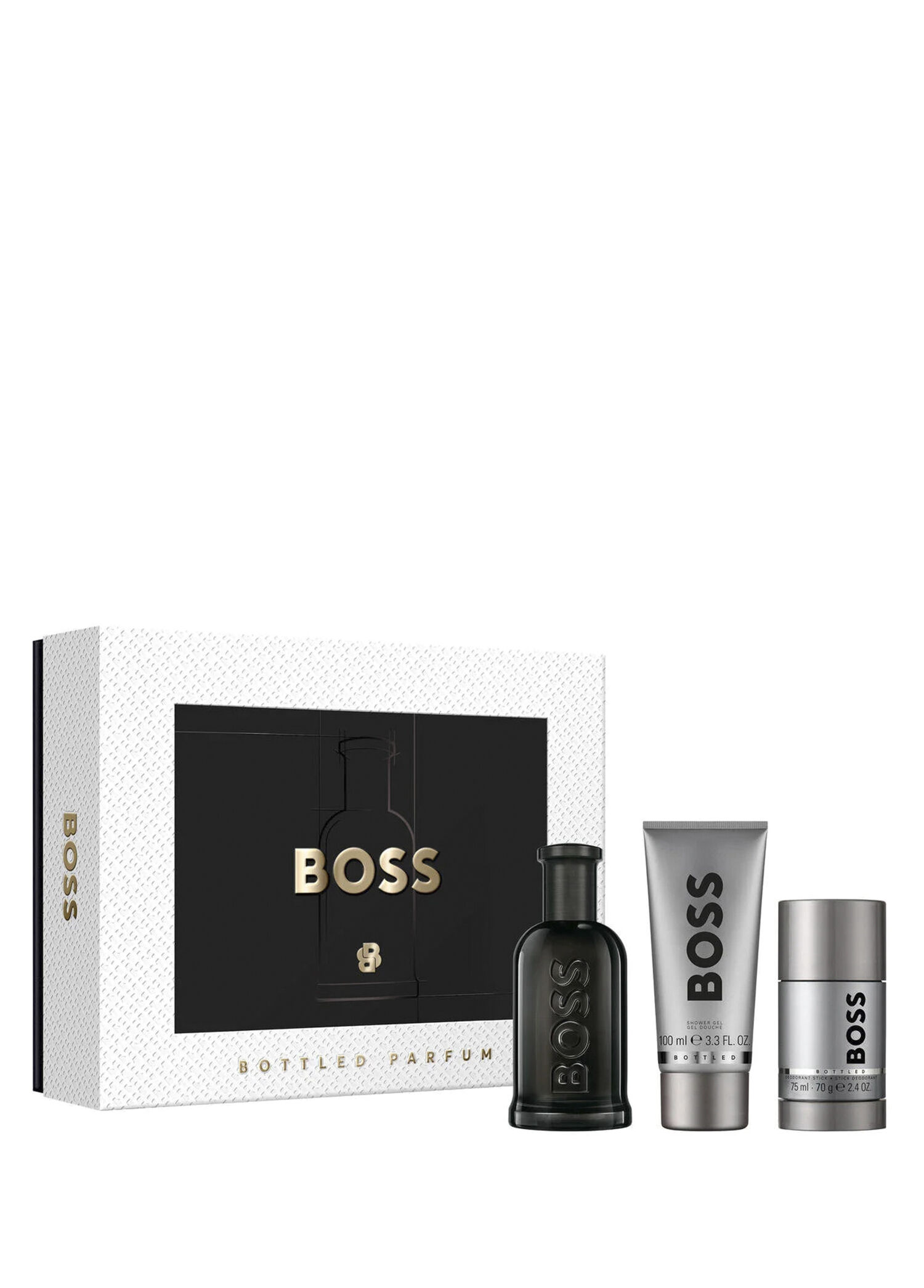 Bottled Parfum 100 ml + 75 gr Deodorant Stick + 100 ml Duş Jeli Erkek Parfüm Seti