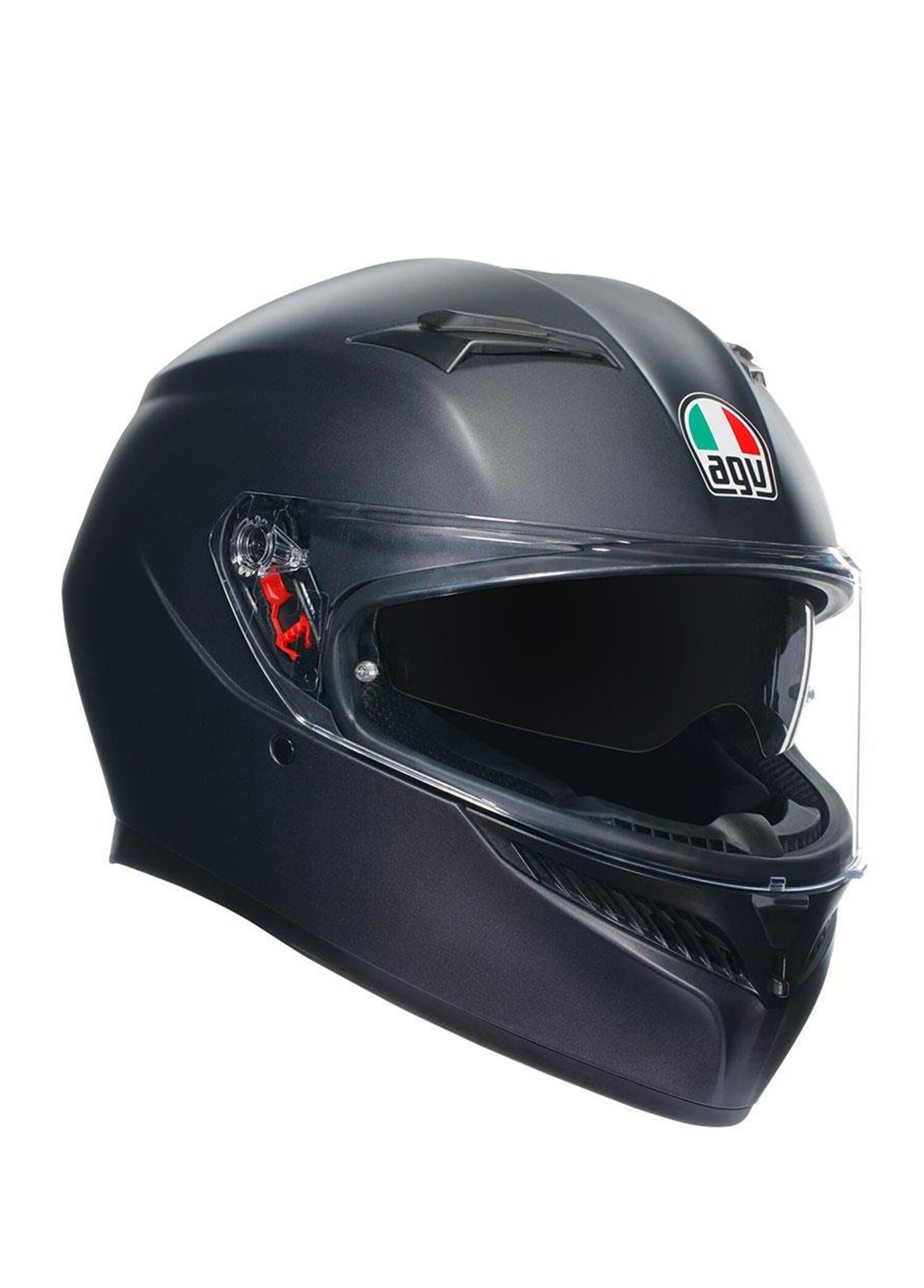 K3 Mono Matt Black Kapalı Motosiklet Kask