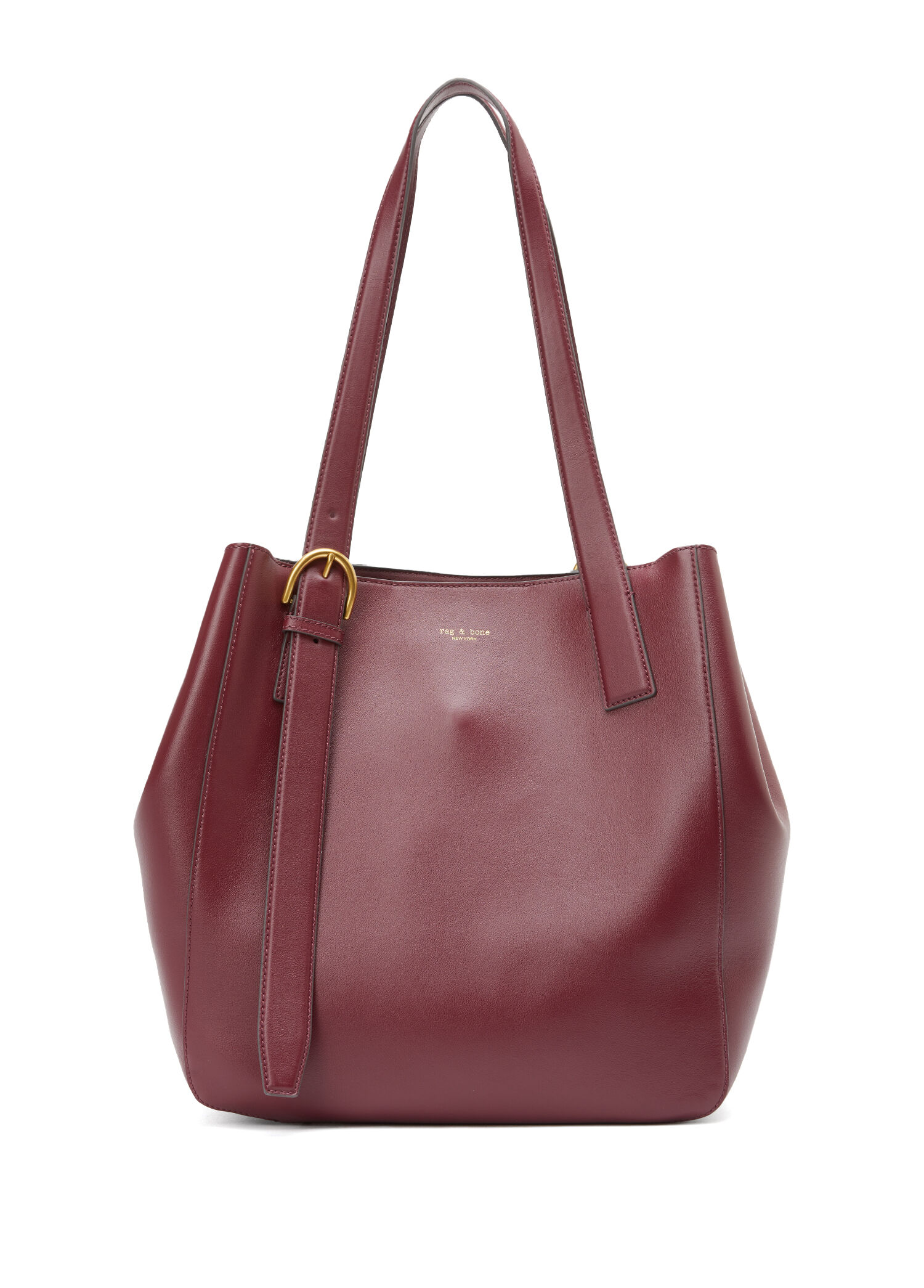 Parker Bordo Kadın Deri Alışveriş Çantası