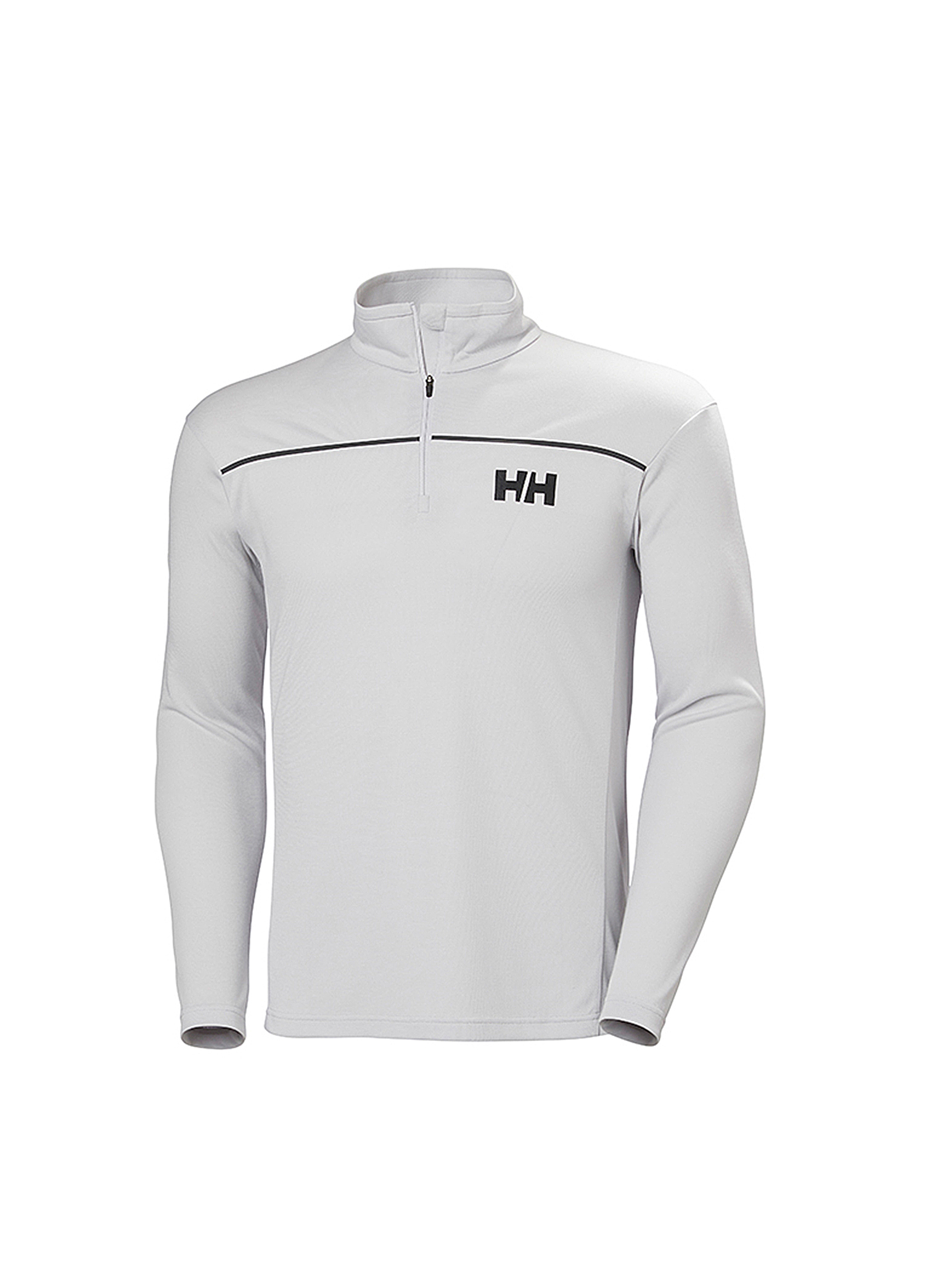 HP 1/2 ZIP Grey Fog Erkek Kazak