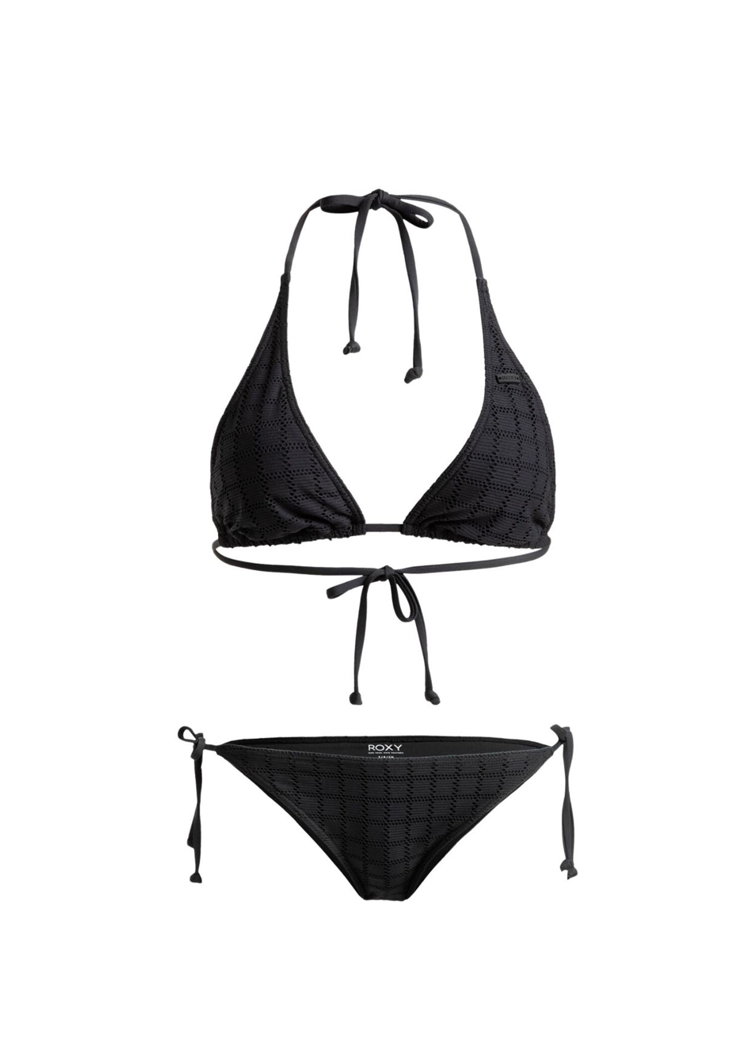 Camilo Elongated Tri Siyah Kadın Bikini Takımı