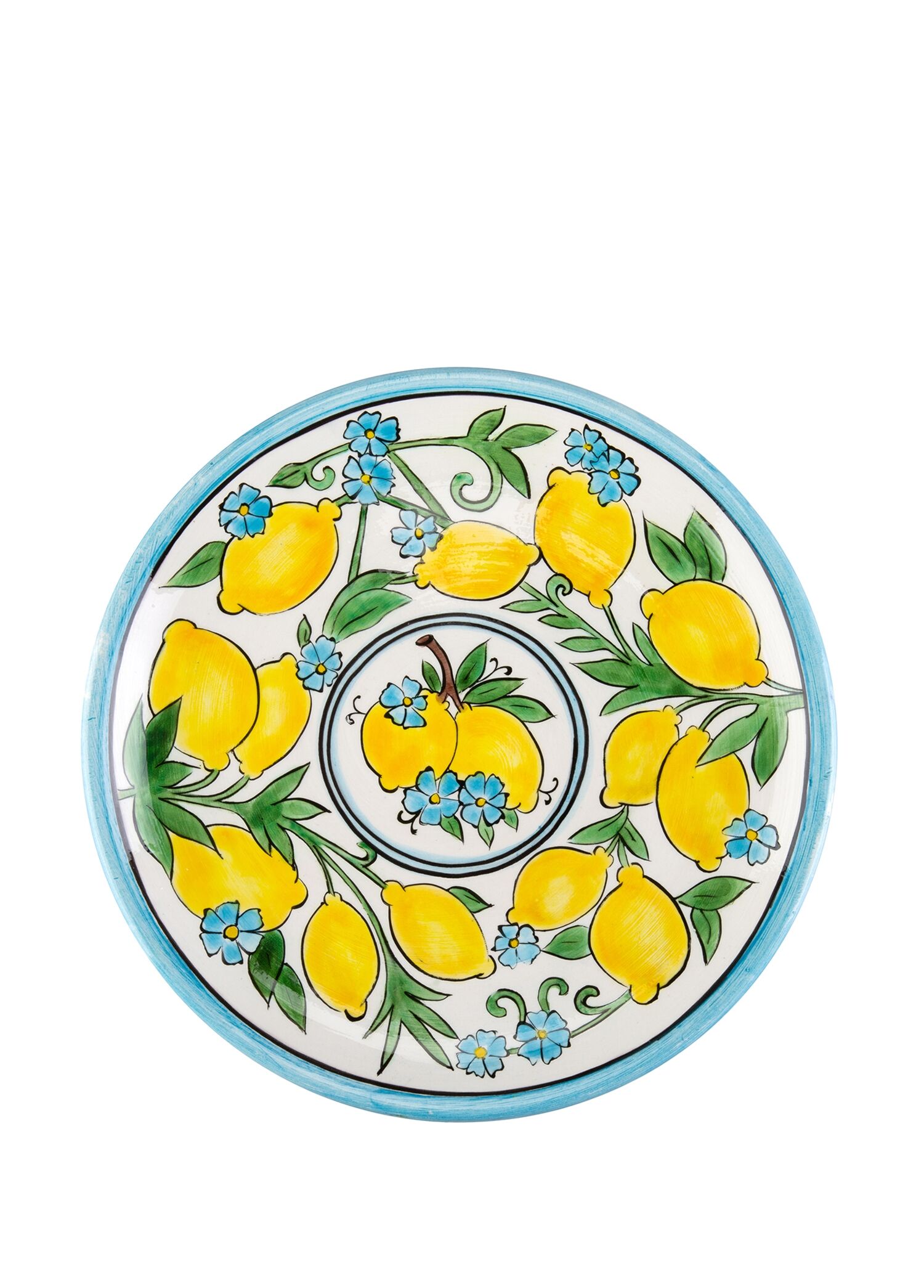 Beymen Amalfi Coast White El Yapımı Çini Tabak 33 cm. 3