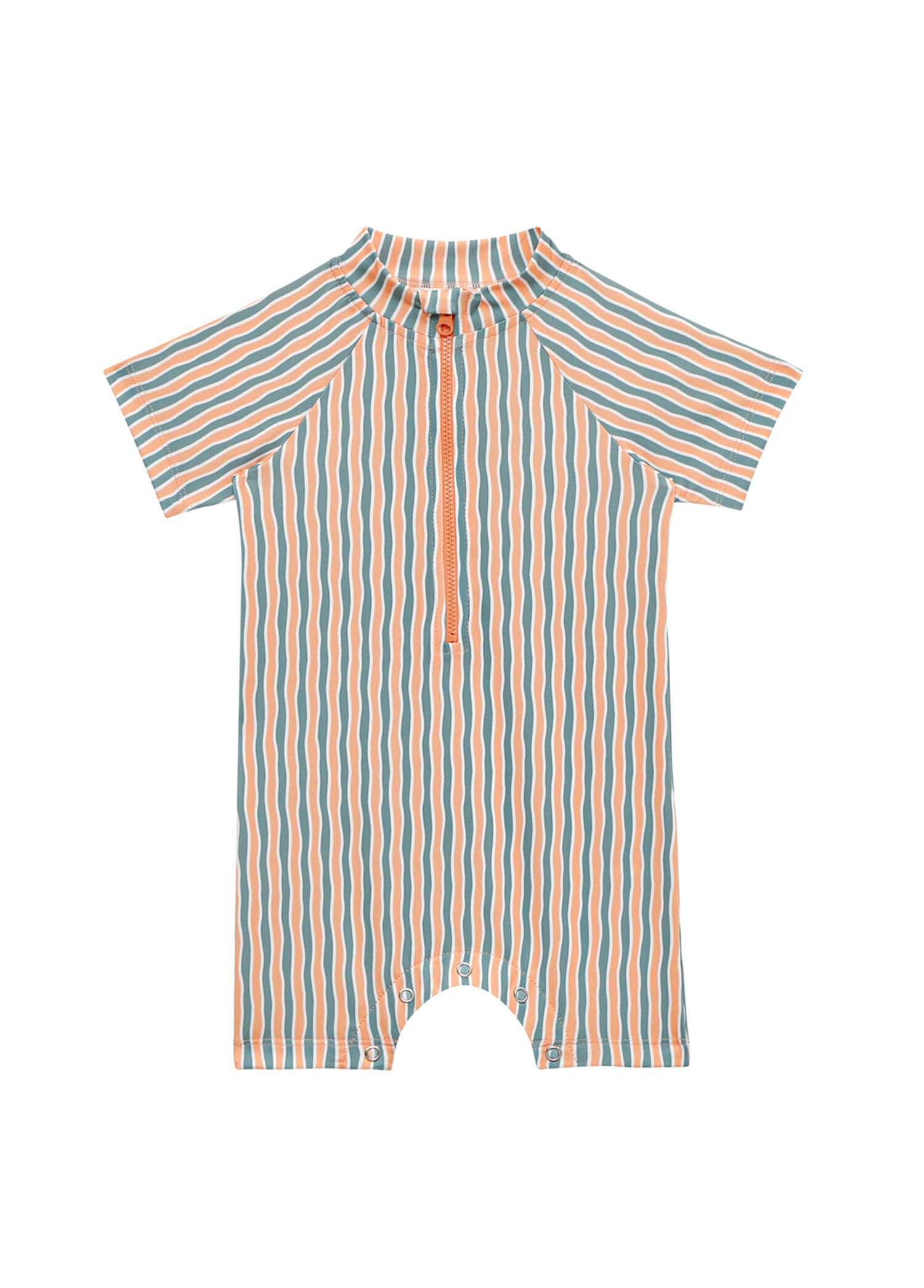 Orange Oasis UV Korumalı Alttan Çıtçıtlı Erkek Bebek Mayo