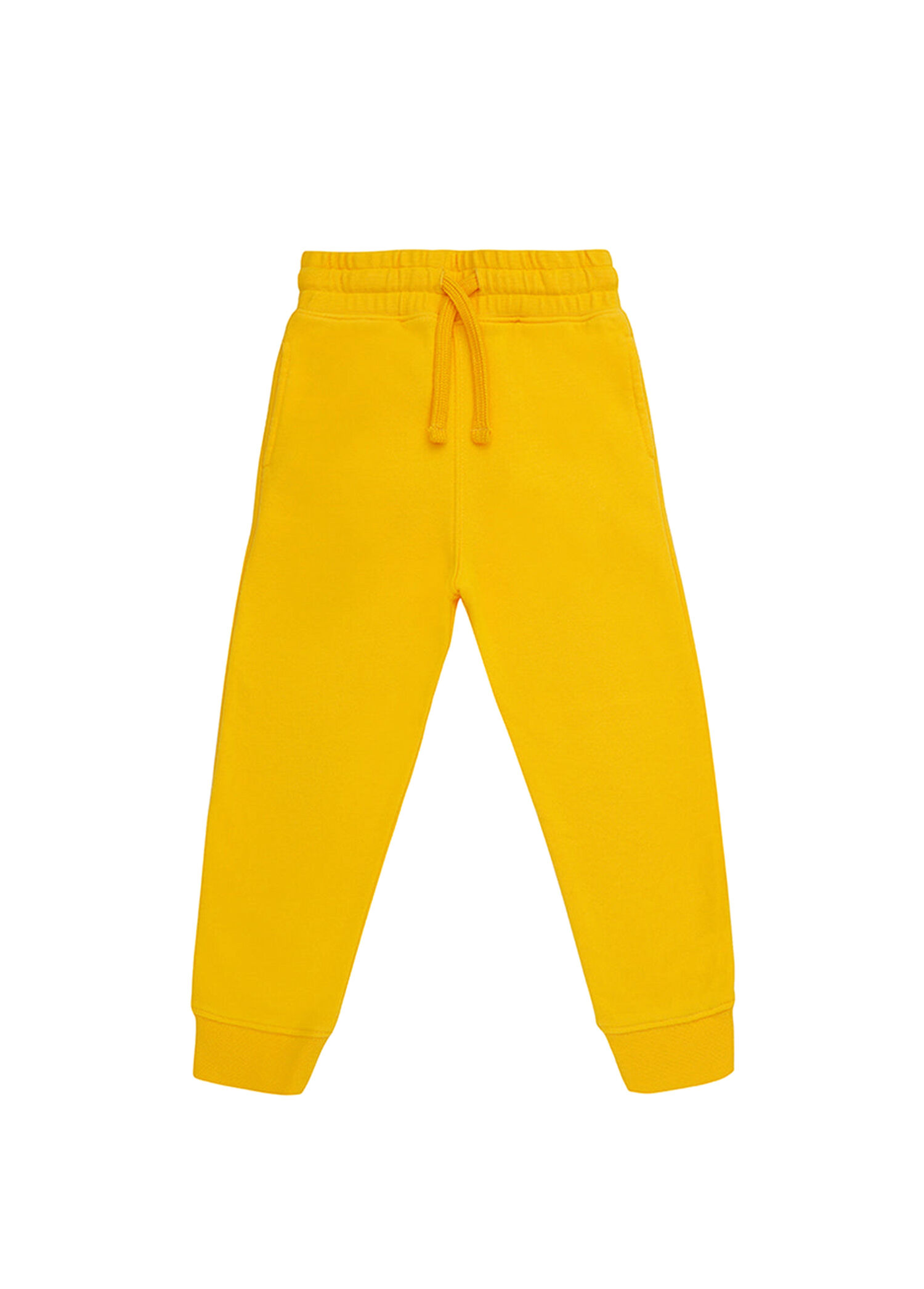 Sarı Jogger Unisex Çocuk Eşofman Altı