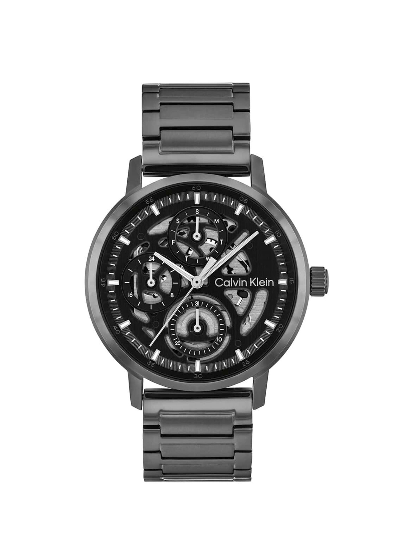CK25200563 Füme Çelik Erkek Kol Saati