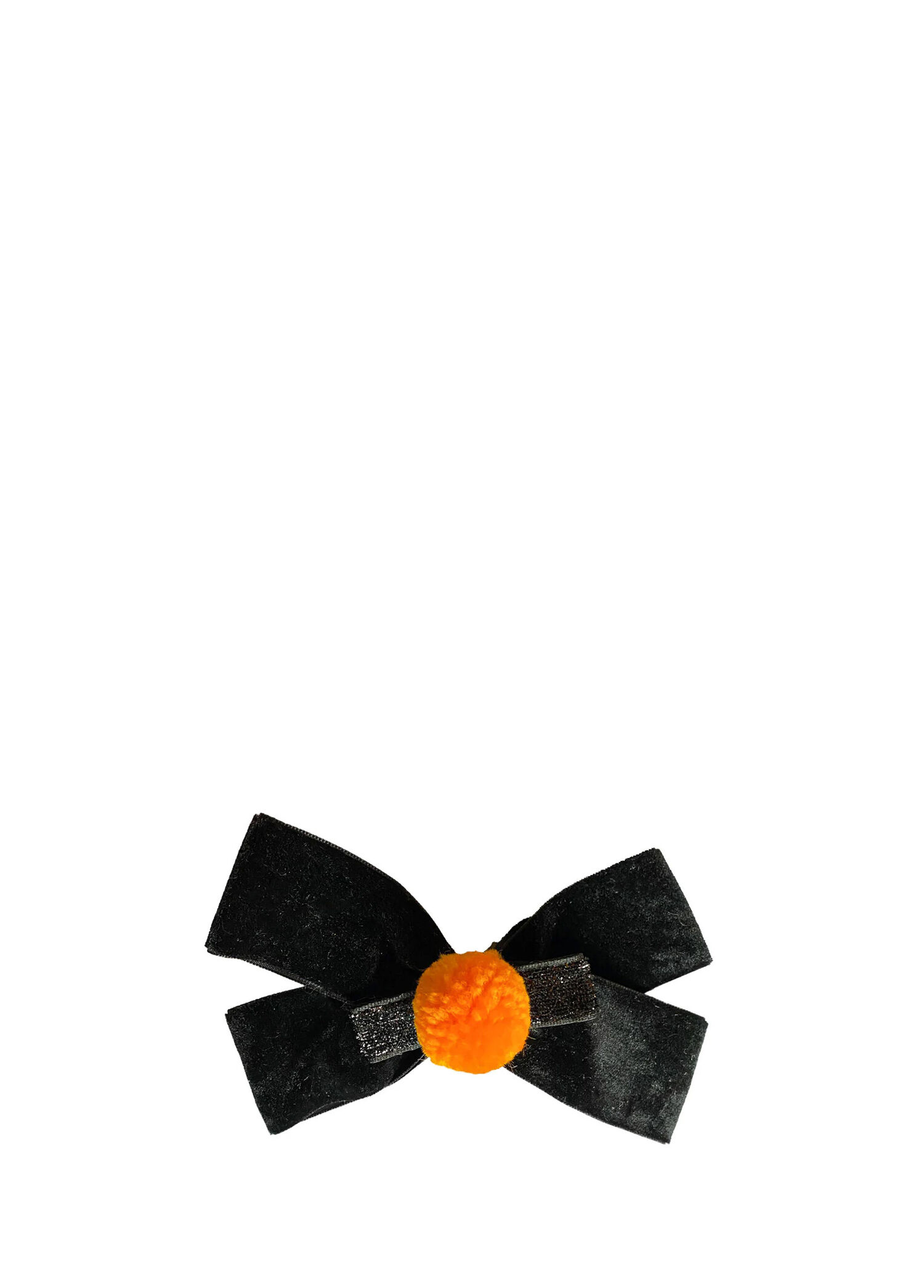 Halloween Siyah Kız Çocuk Kadife Toka