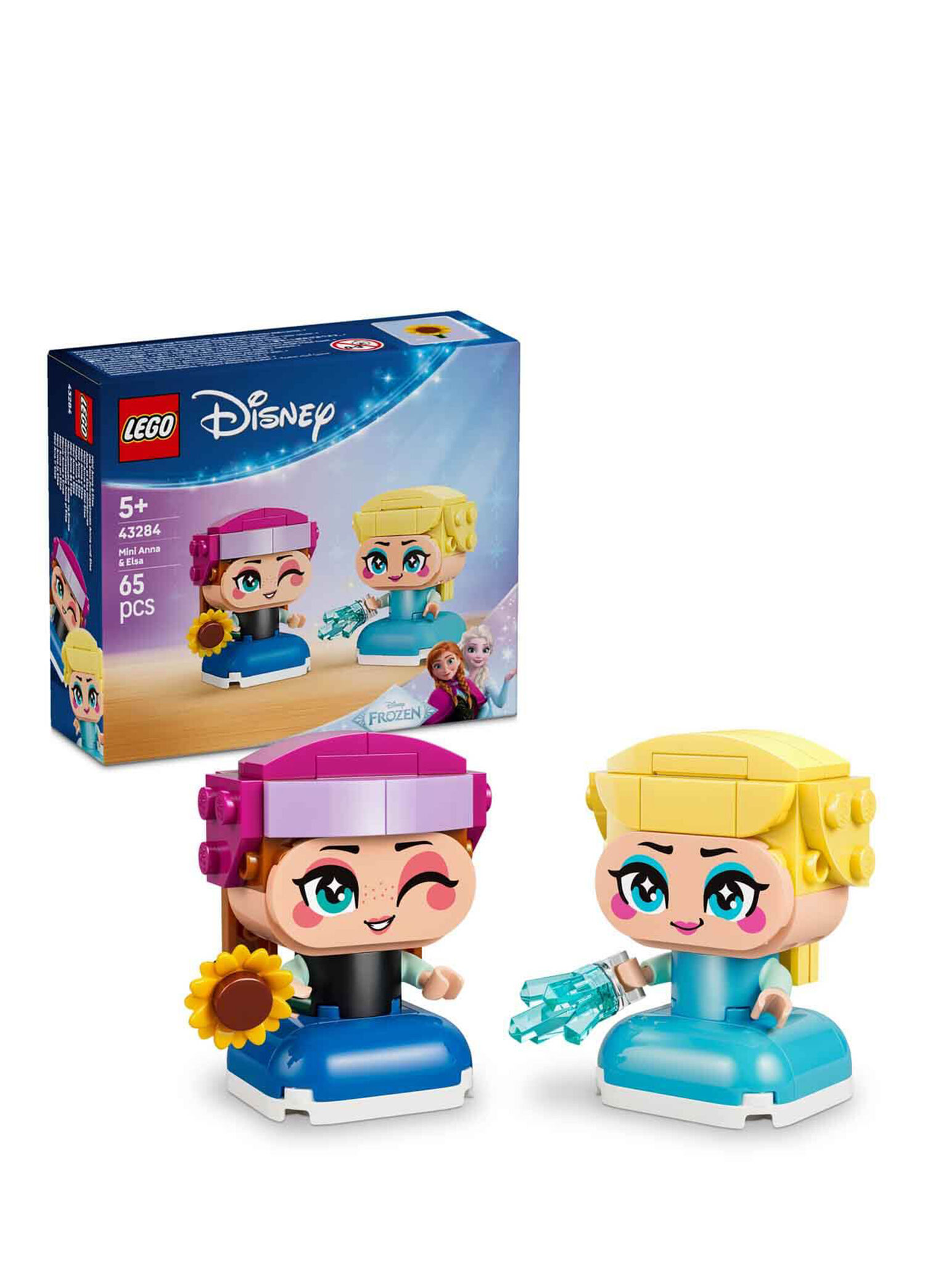 Disney Karlar Ülkesi Mini Anna ve Elsa 2 Karlar Ülkesi Karakterleri 65 Parça 5+ Yaş Yapı Oyuncağı 43284