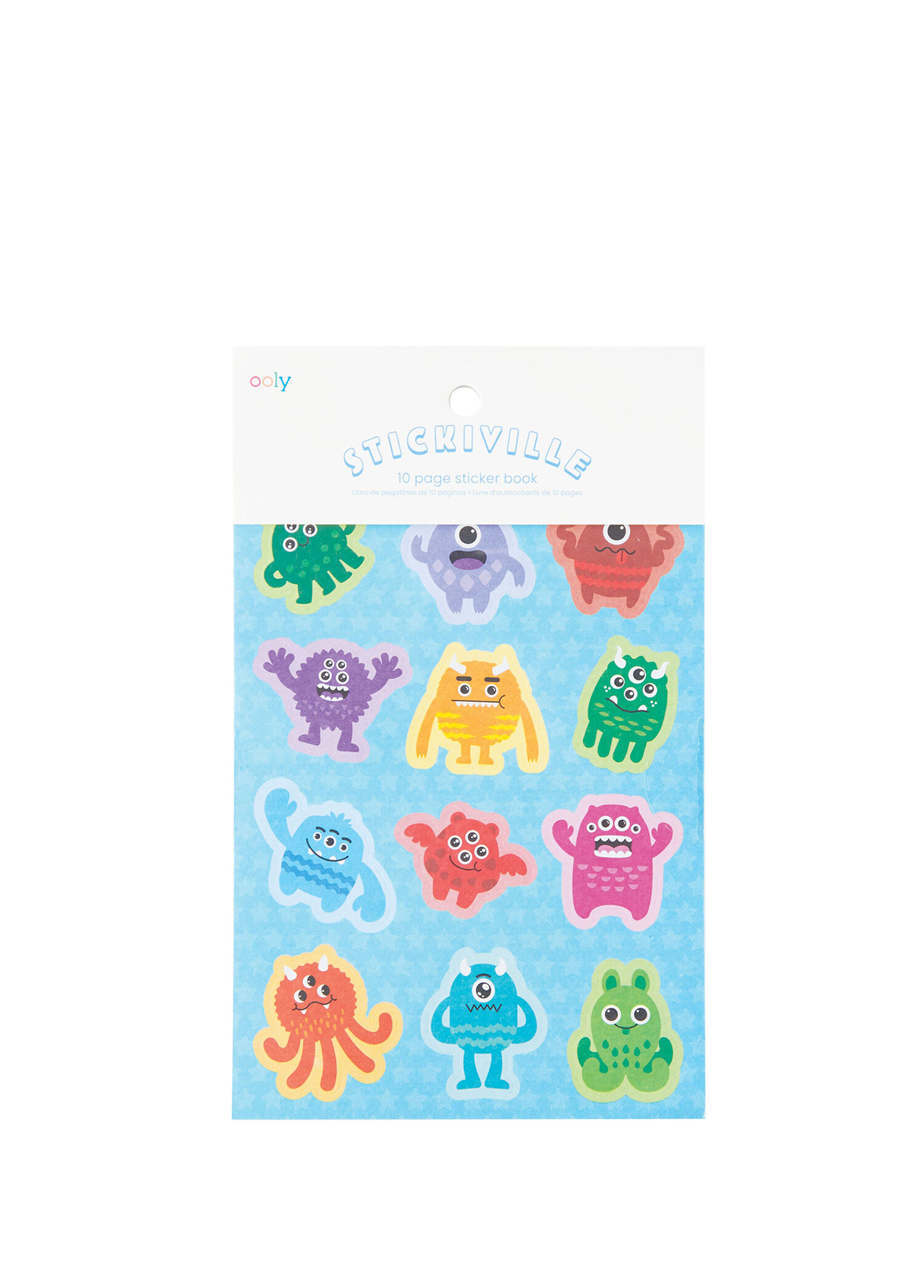 Stickiville Monsters Çıkartma Kitabı