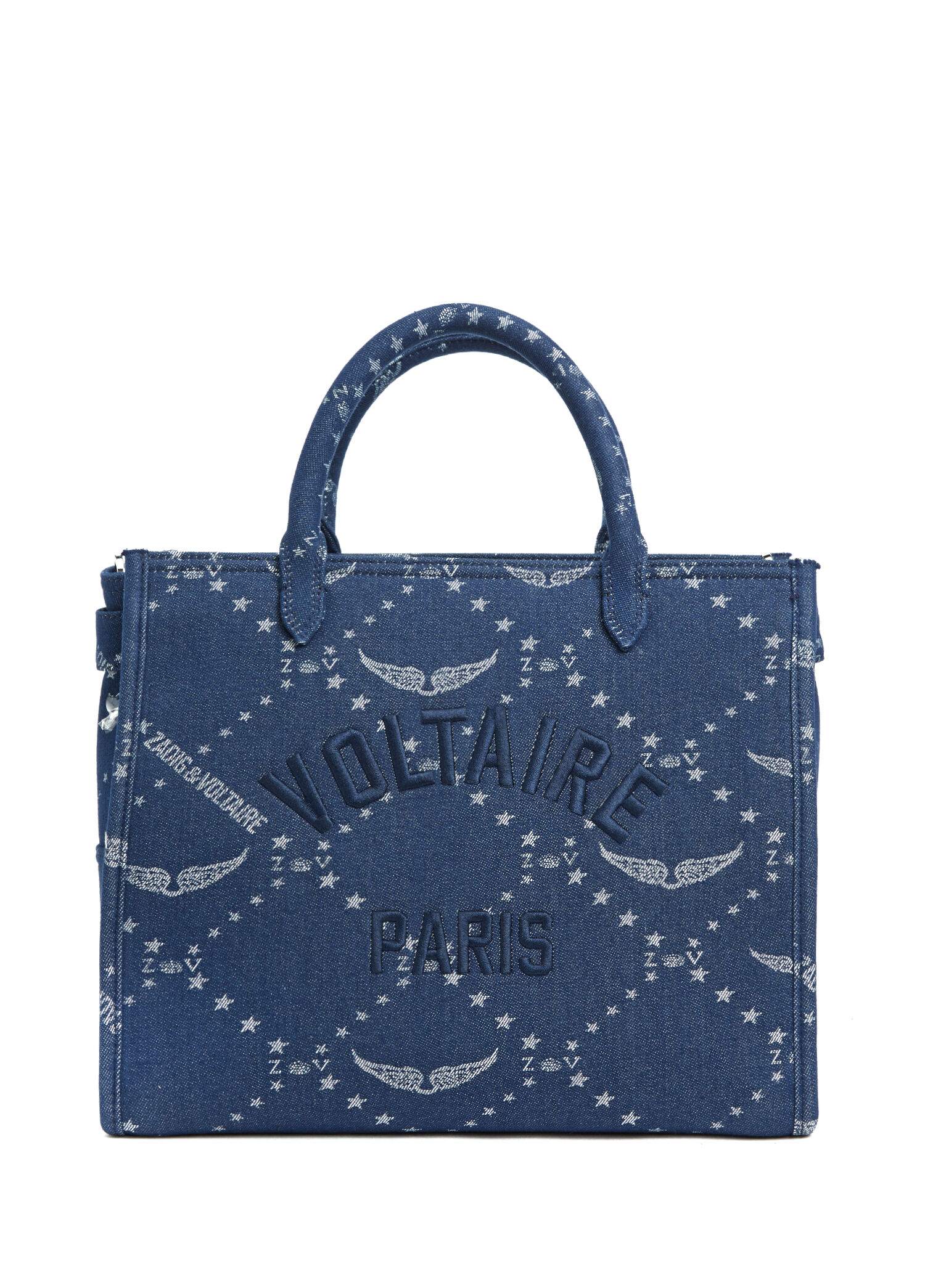 Zadig&Voltaire Lacivert Kadın Angel Monogram Lacivert Kadın Denim