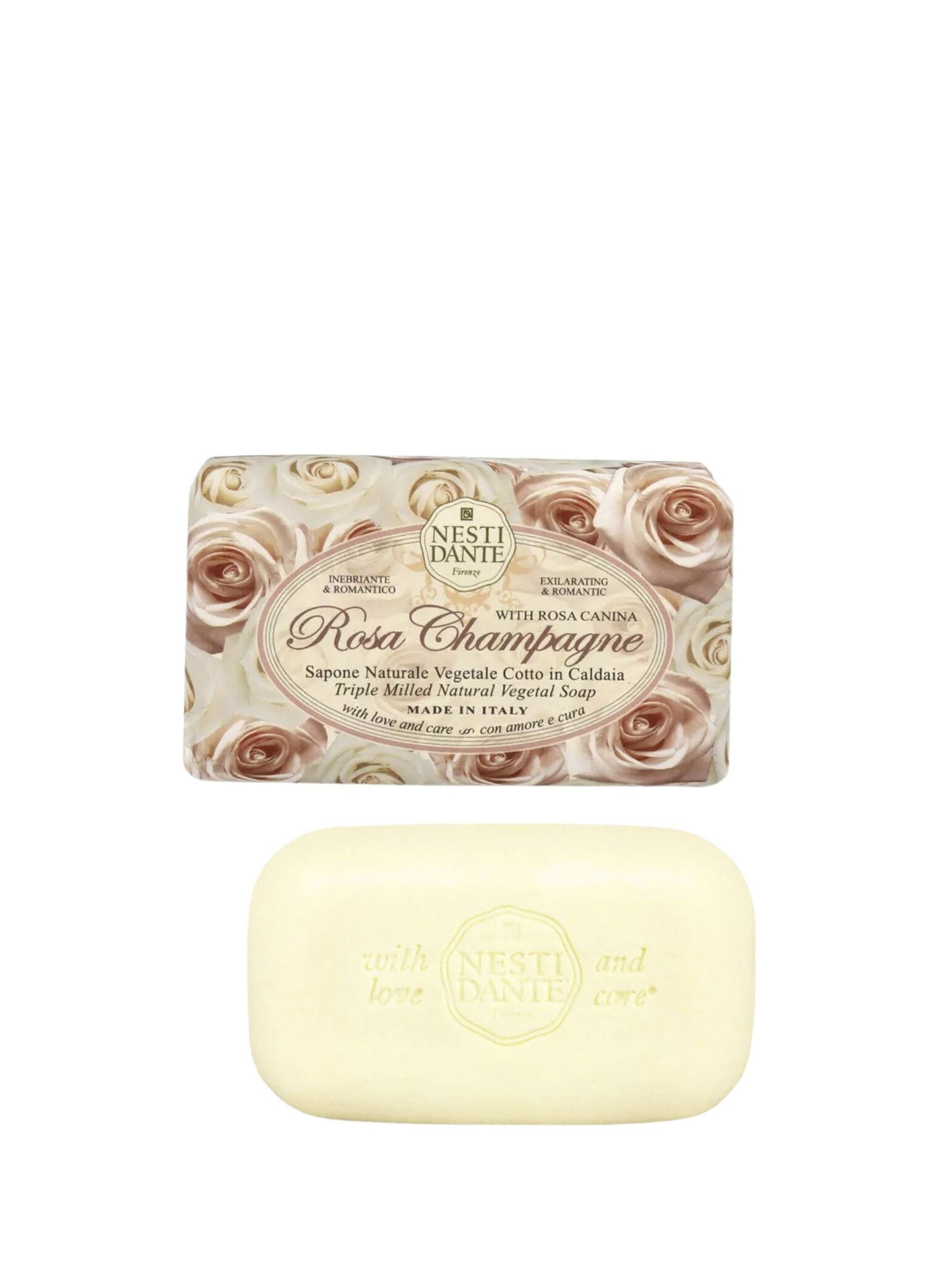 Le Rose Campagna Beyaz Gül Suyu Kokulu Nemlendirici Vegan Cilt Bakım Sabunu 150 gr