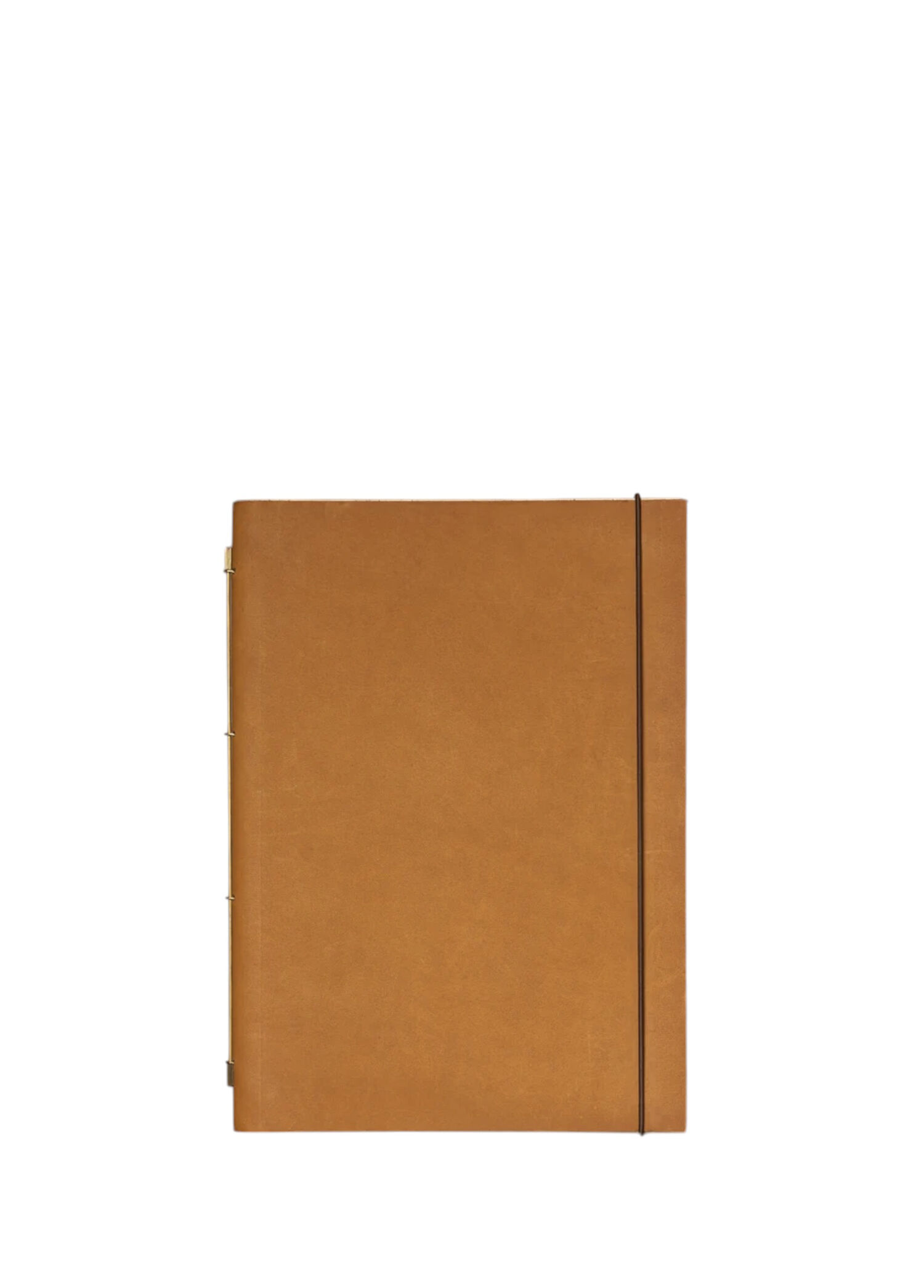 La Compagnie du Kraft - Novum Organum Gold Leather Large Size Notebook