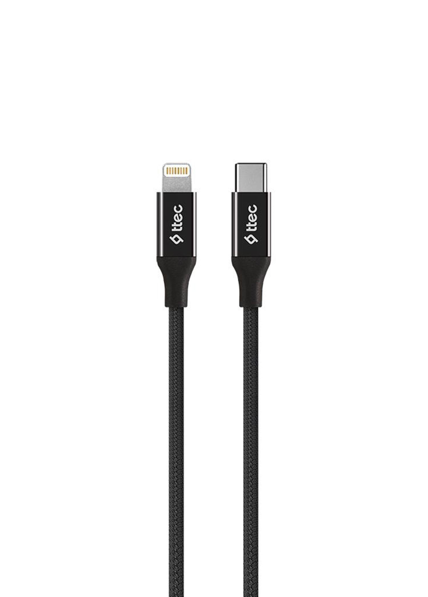 AlumiCable Siyah USB-C To Lightning Hızlı Şarj Kablosu 150 cm