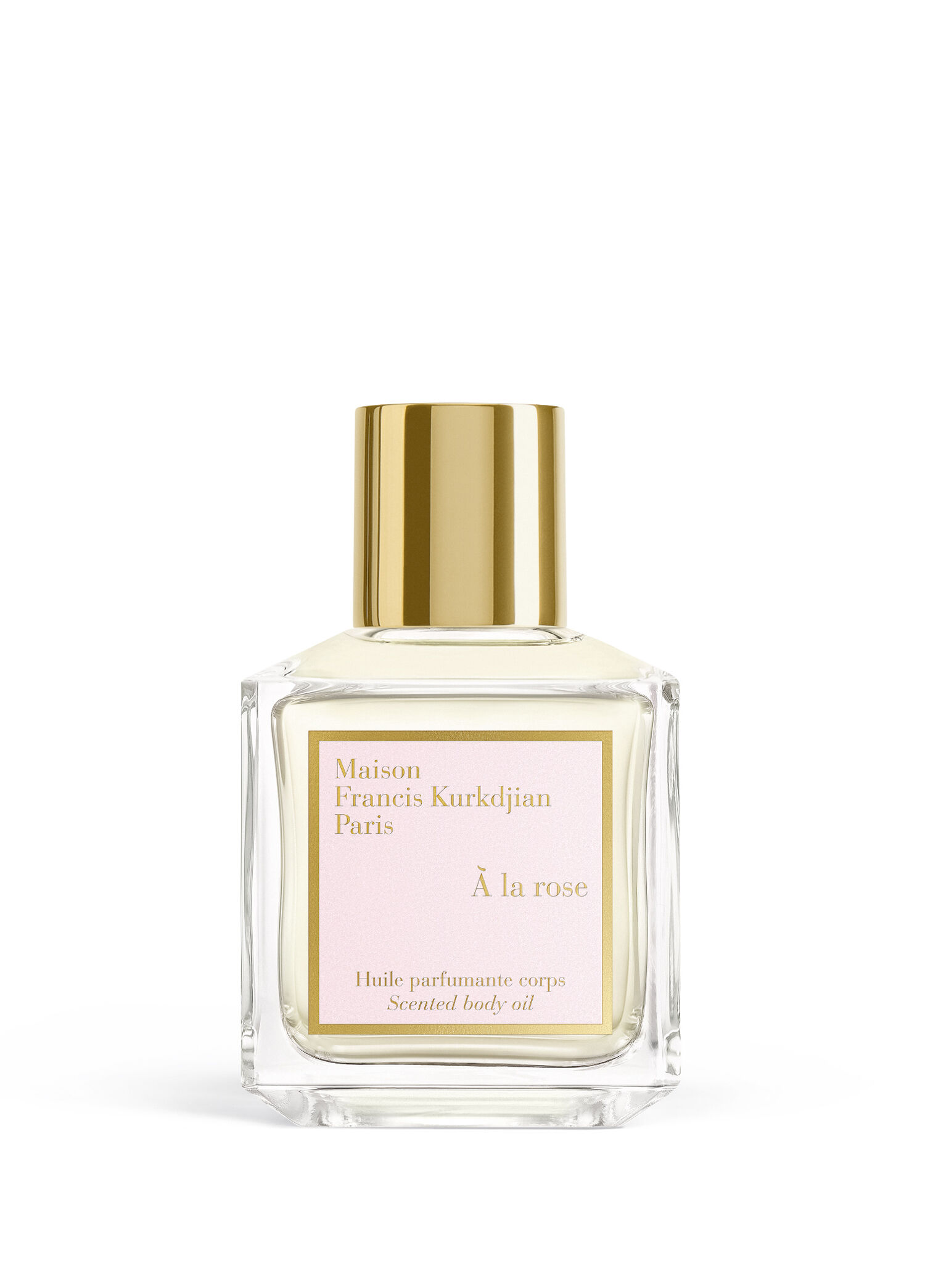 A La Rose Scented Body Oil 70 ml