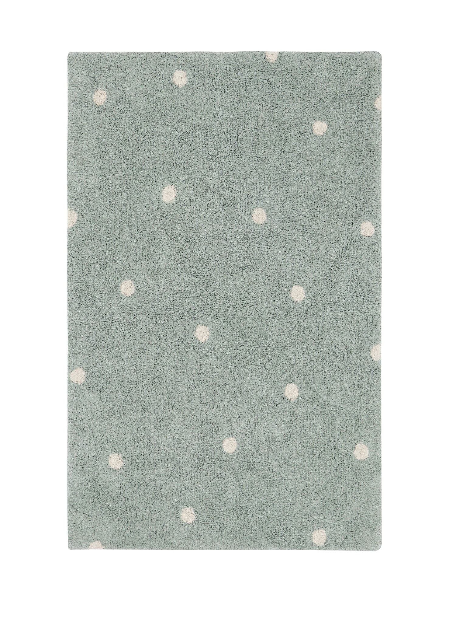 Mini Dot Blue Dikdörtgen Halı 150x100 cm