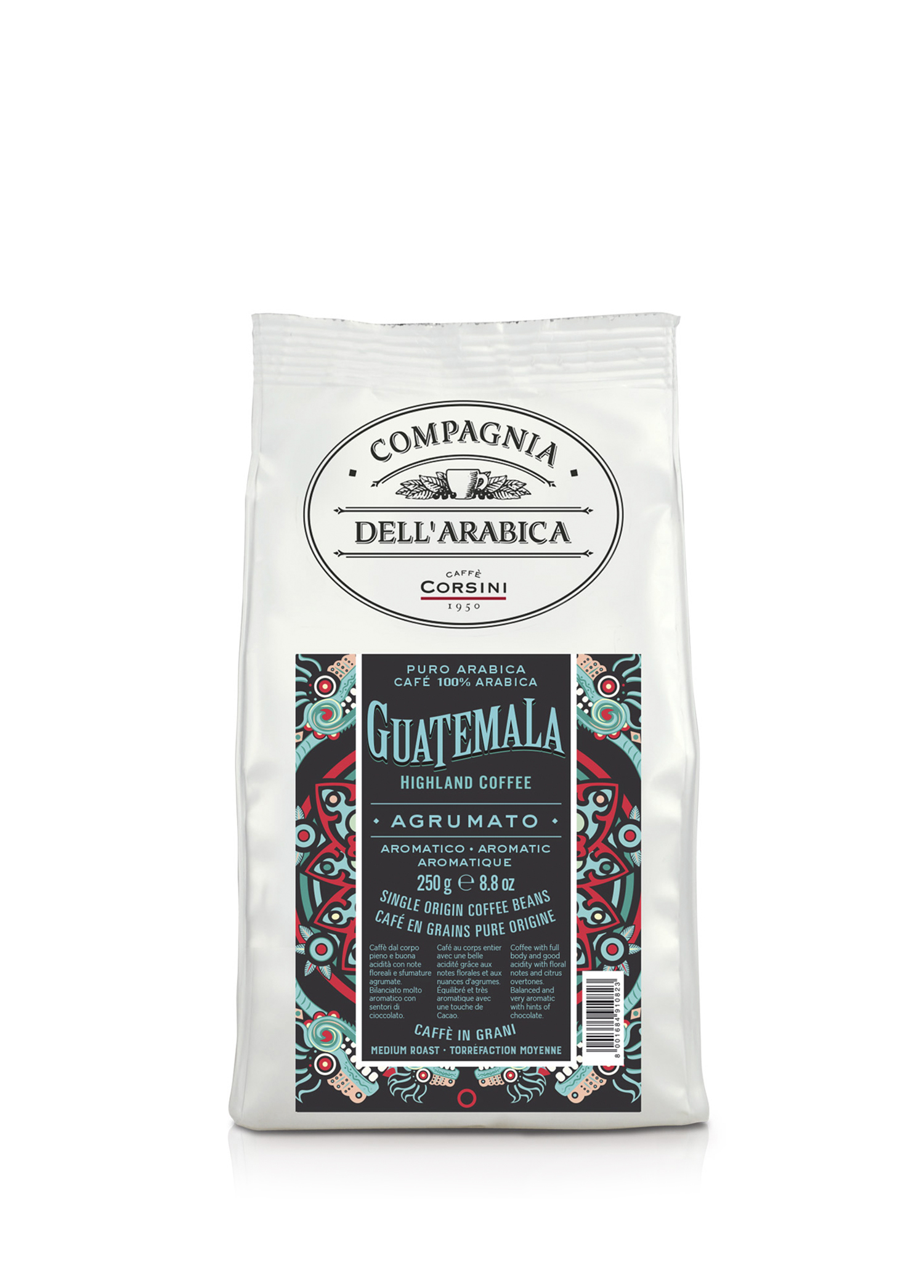 Guatemala %100 Arabica Çekirdek Kahve 250 gr