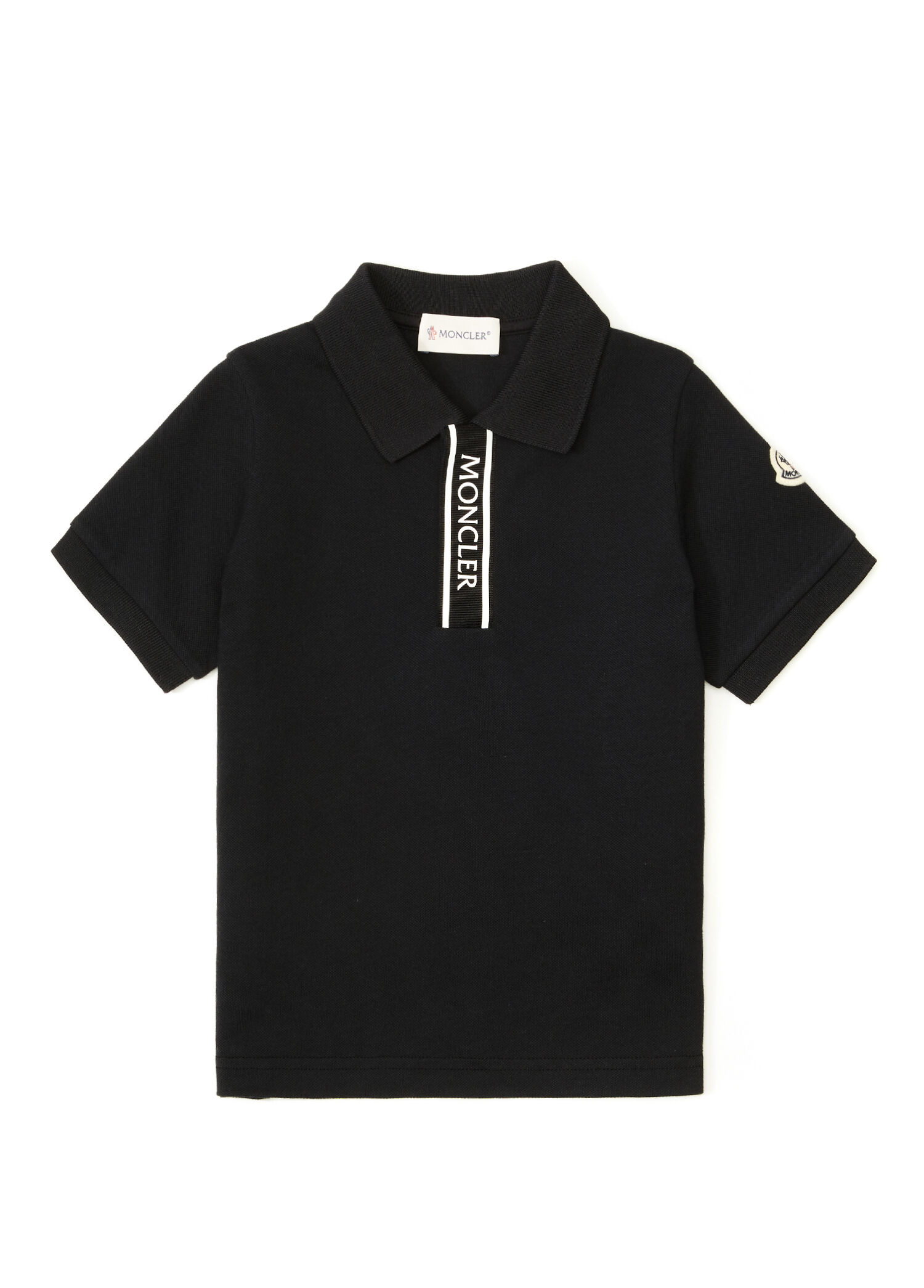 Siyah Erkek Çocuk Polo T-shirt