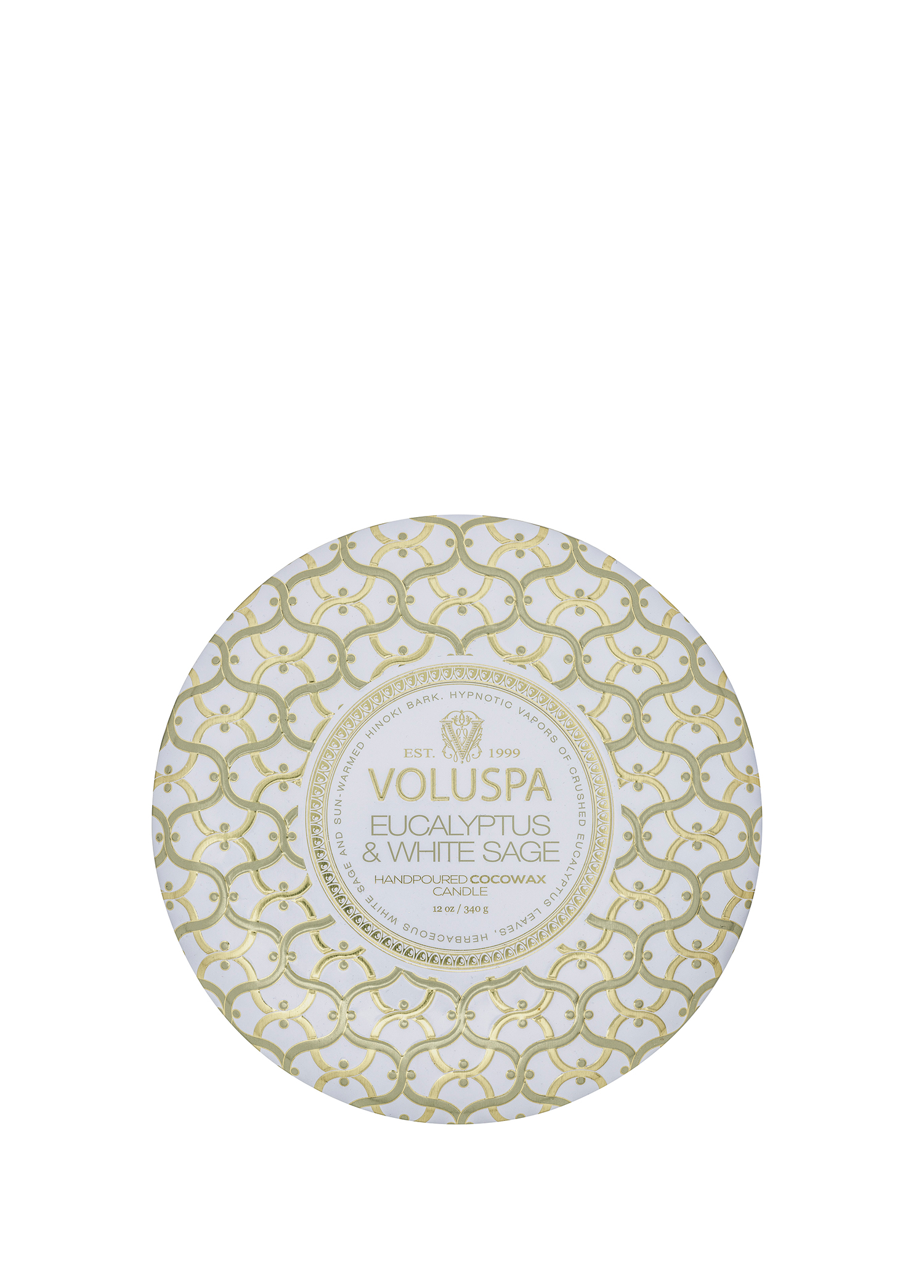 Eucalyptus White Sage Tin Mum