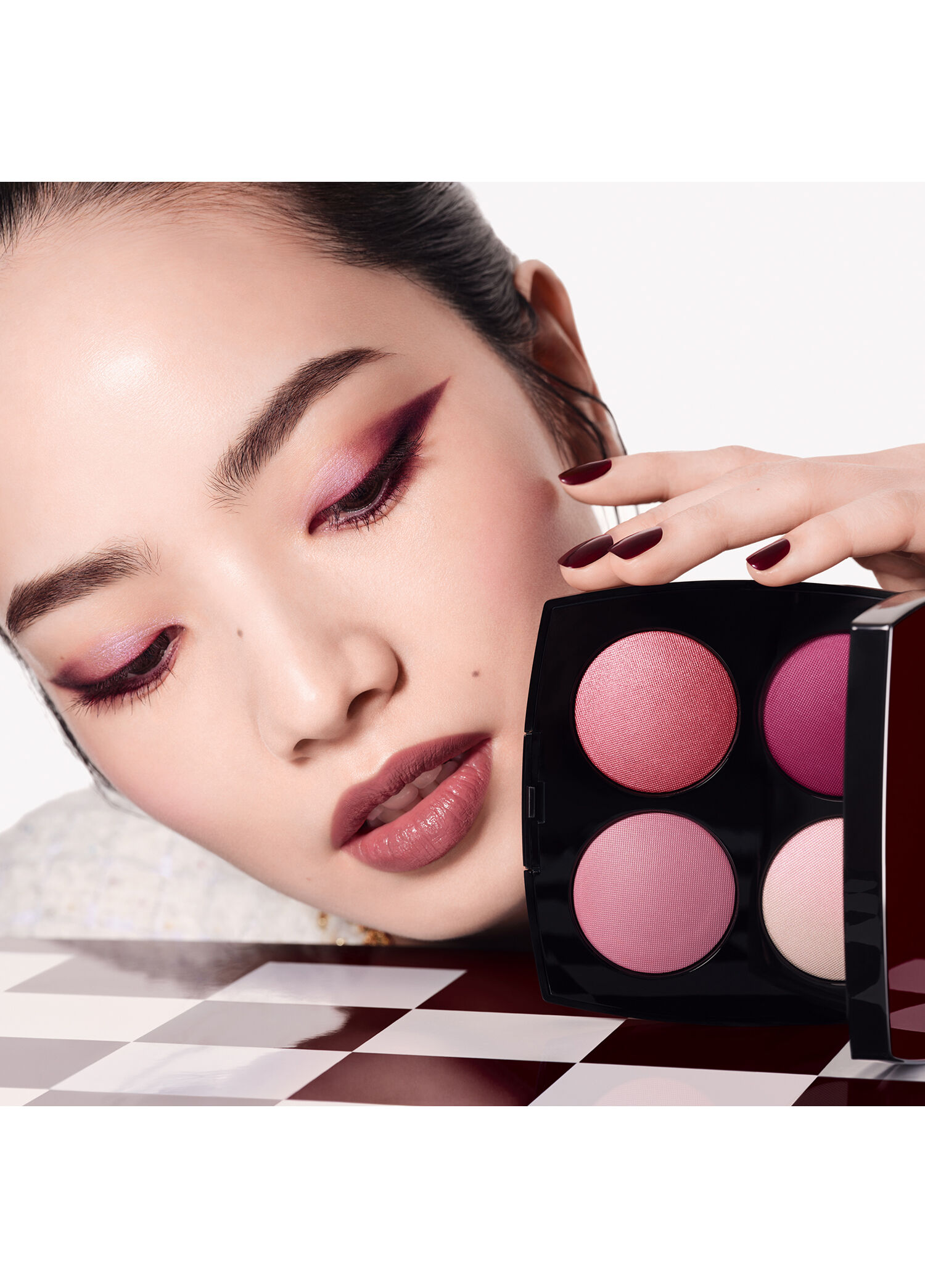 CHANEL ROUGE NOIR CONFIDENCE アイシャドウパレット CHANEL - Rouge Noir Confidence Eyeshadow And Blush Palette -