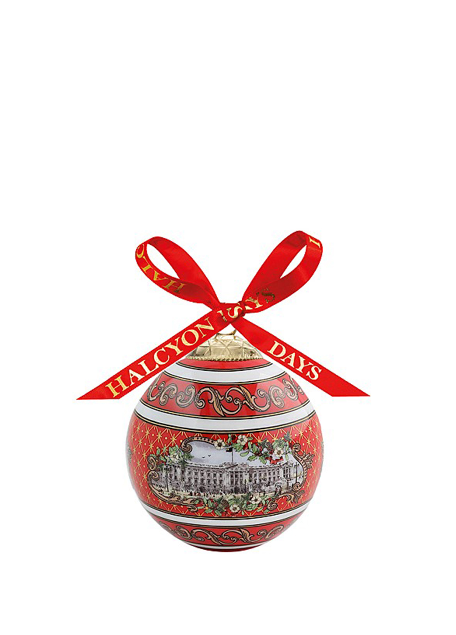 Buckingham Palace Red Bauble Yılbaşı Süsü