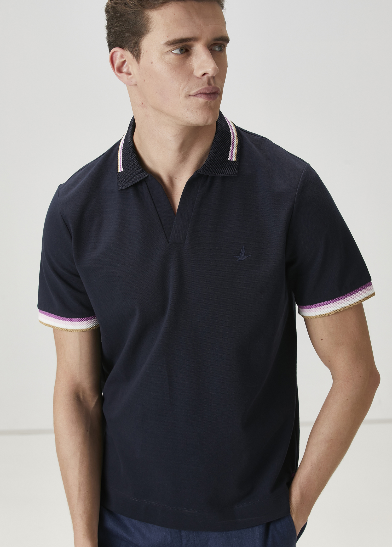 Lacivert Polo Triko_1