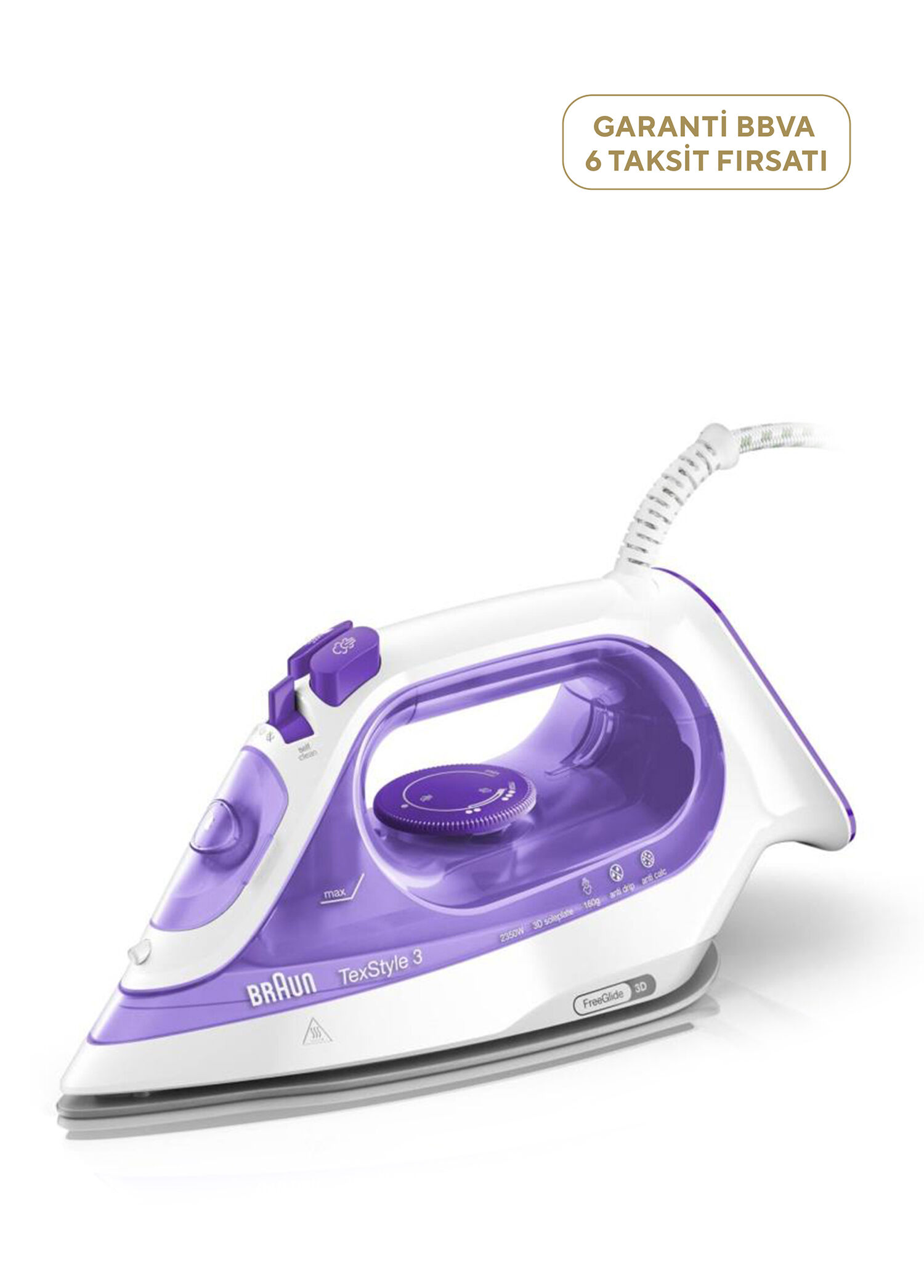 SI3042VI Texstyle 3 2400W Buharlı Ütü