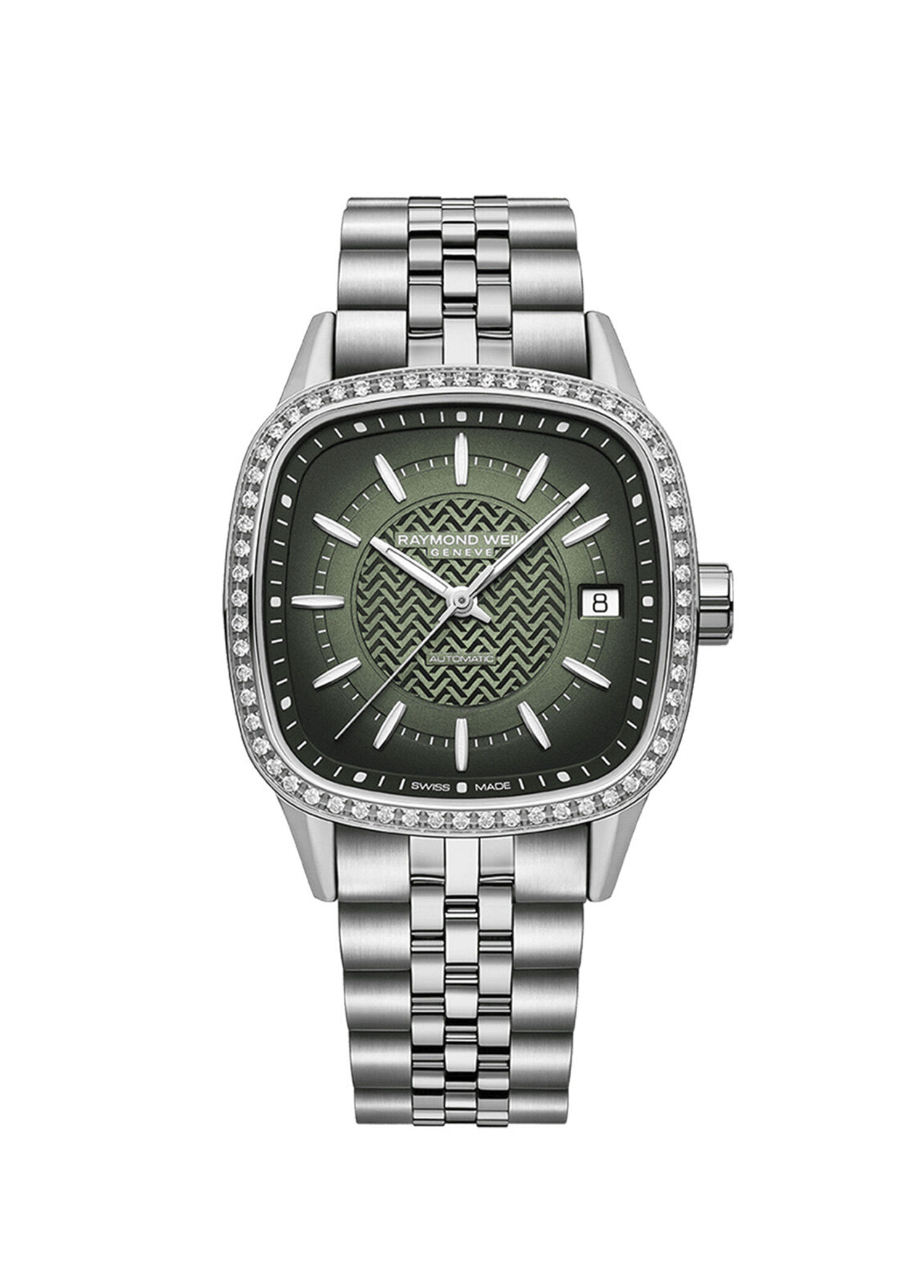 RW2490STS52051 Pırlanta Taşlı Metalik Gri Kadın Kol Saati
